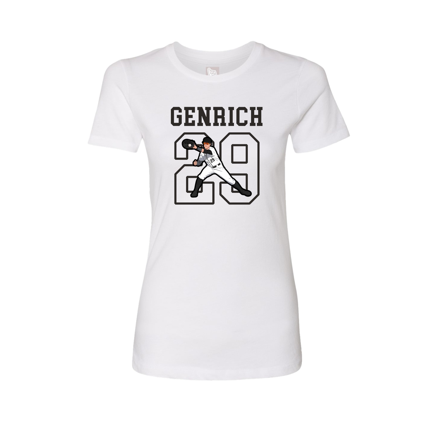 Fitted Women's Tee — Shirsey in White
