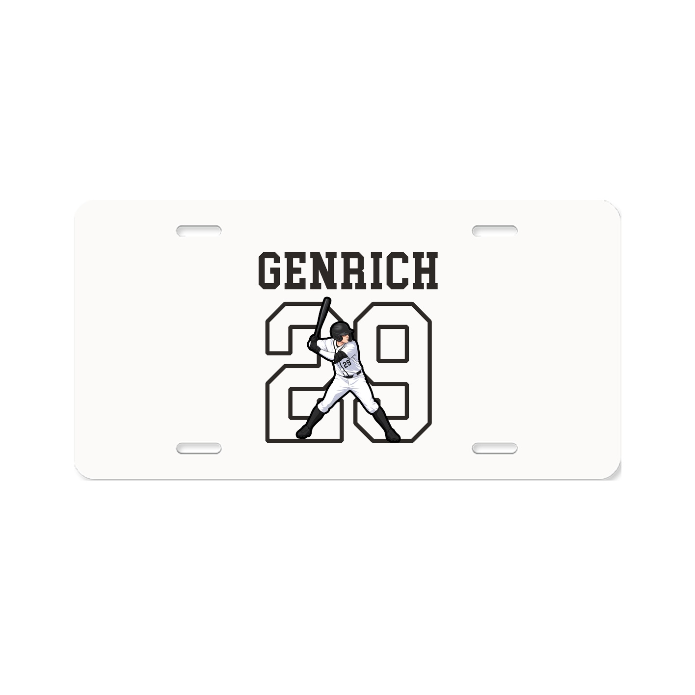 License Plate — Shirsey in Classic
