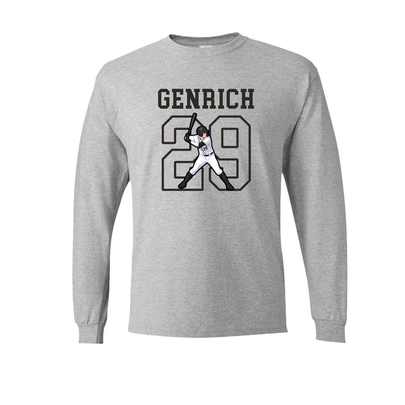 Long Sleeve Tee — Shirsey in Grey