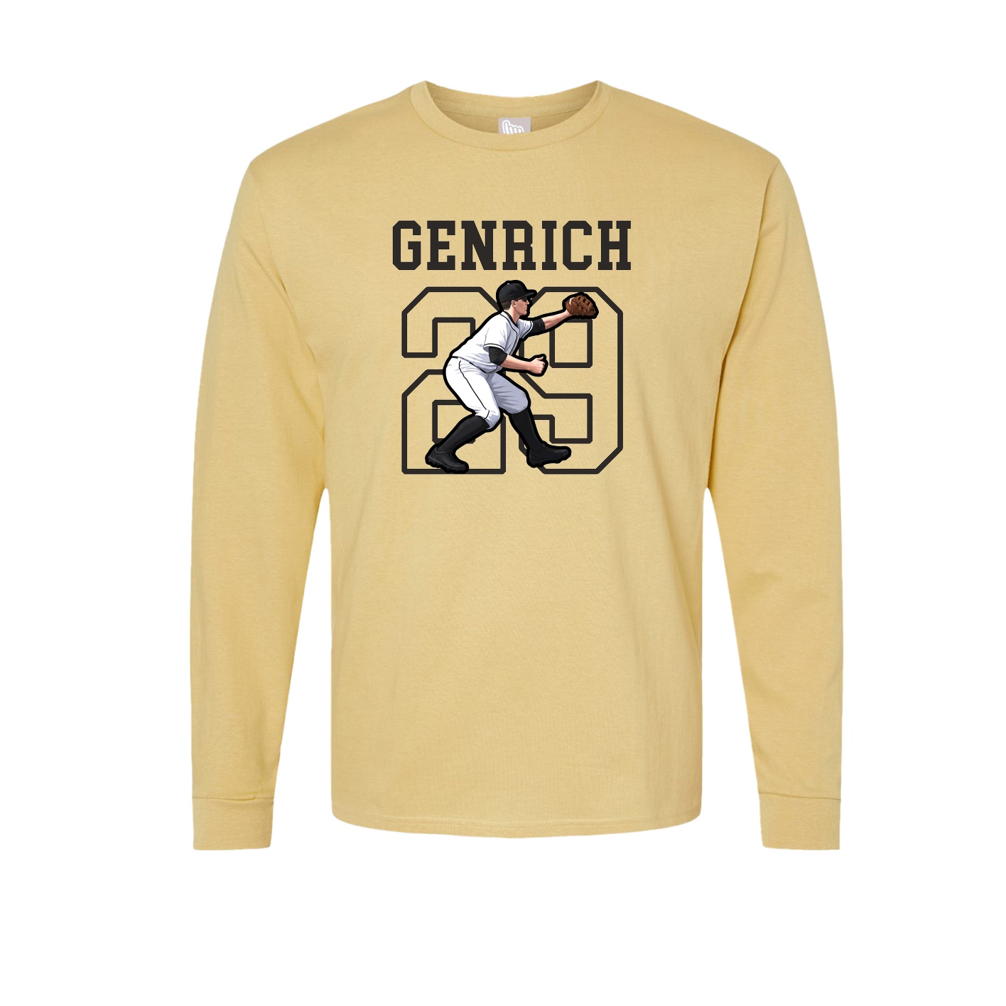 Long Sleeve Tee — Shirsey in Vegas Gold