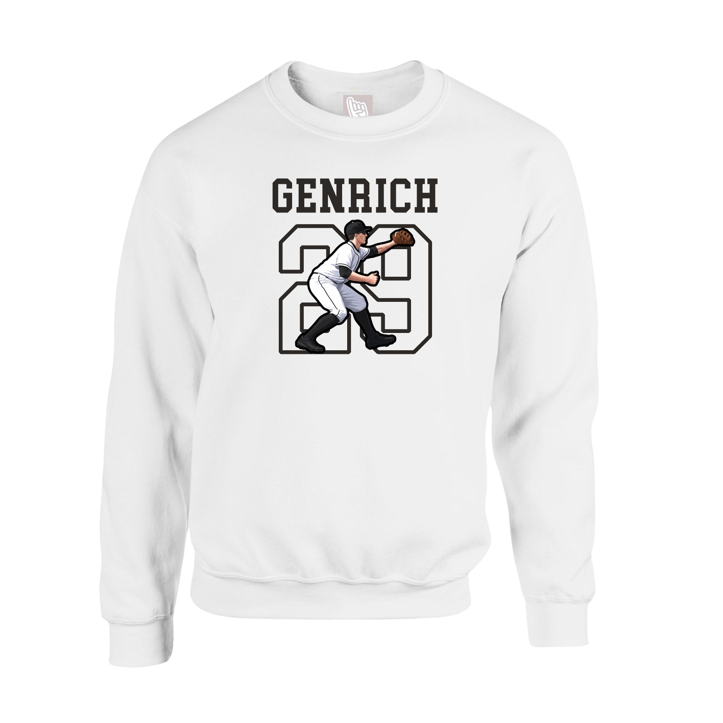 Fleece Crew — Shirsey in White