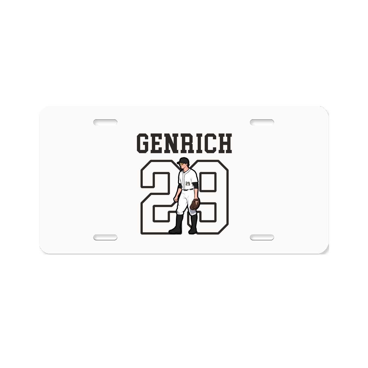 License Plate — Shirsey in Classic