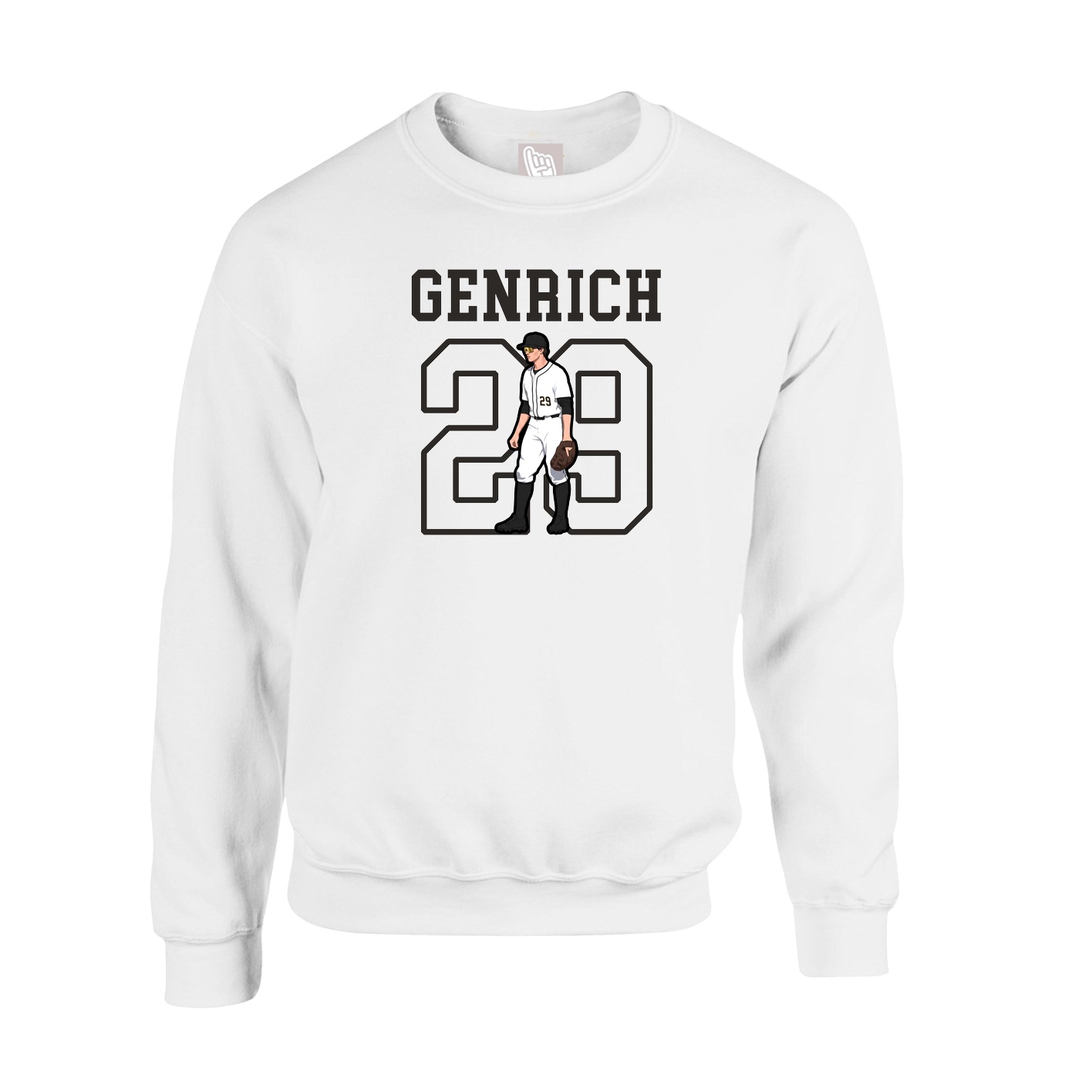 Fleece Crew — Shirsey in White