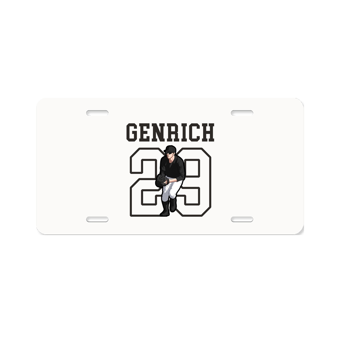 License Plate — Shirsey in Classic