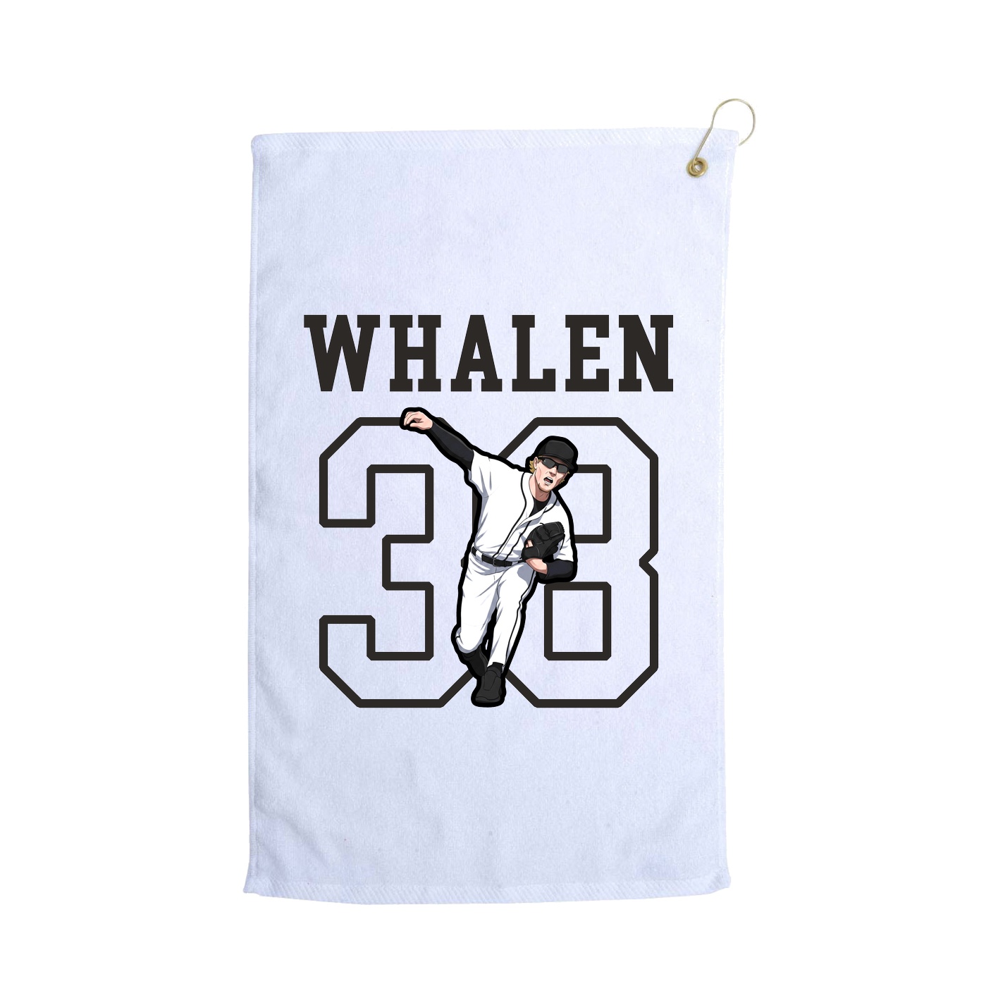 Golf Towel — Shirsey in White