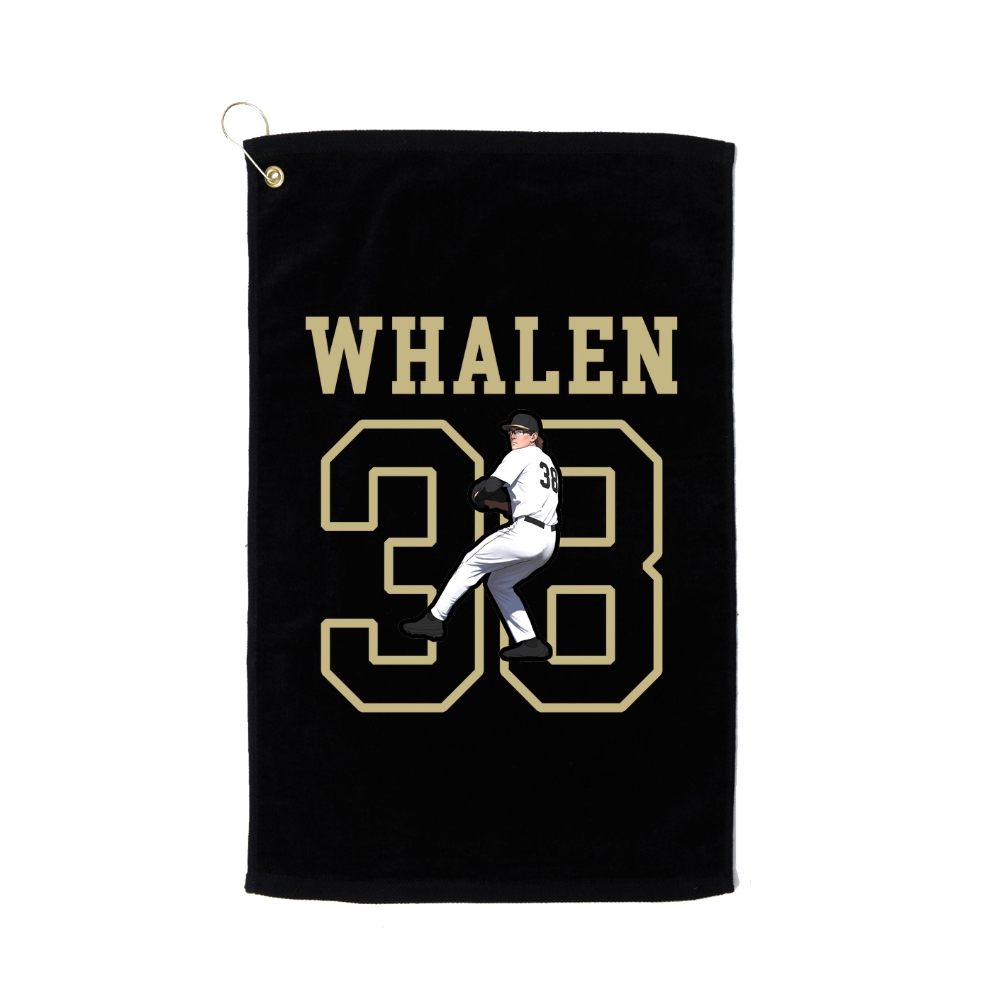 Golf Towel — Shirsey in Black