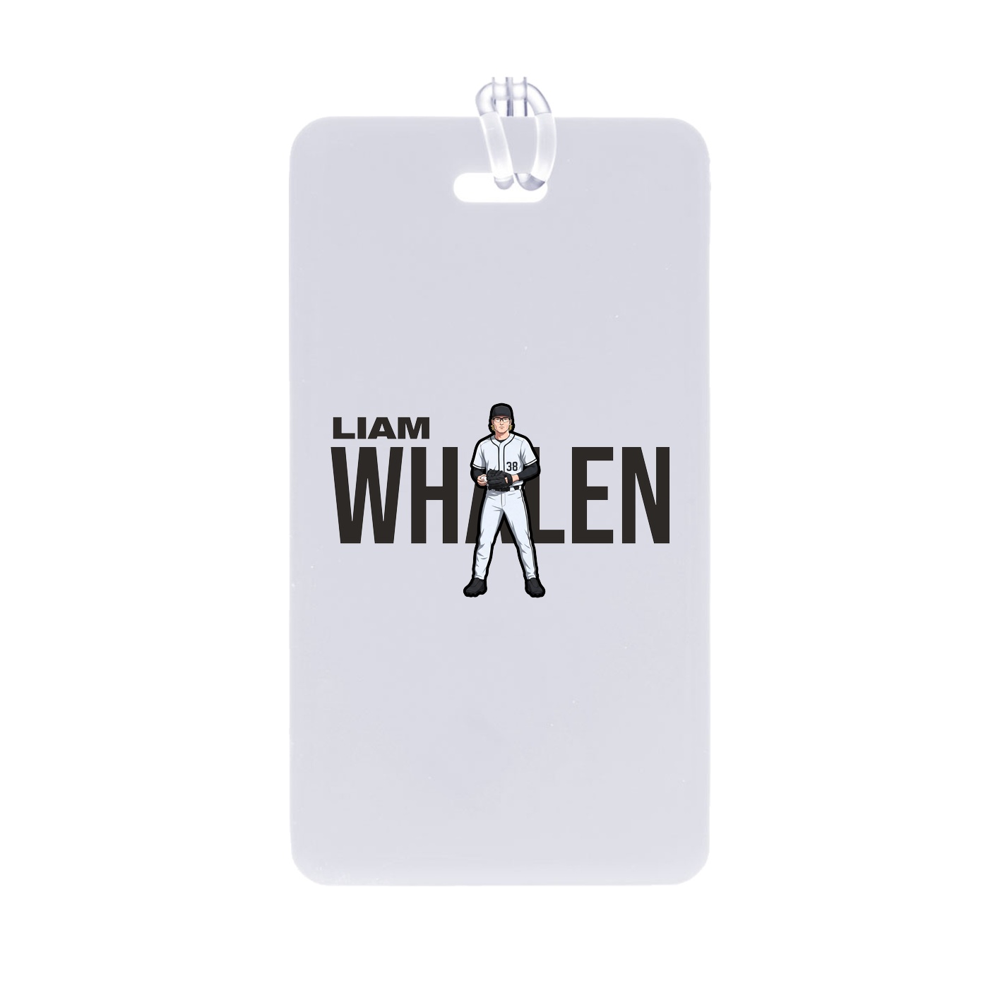 Bag Tag — Player Name in Classic