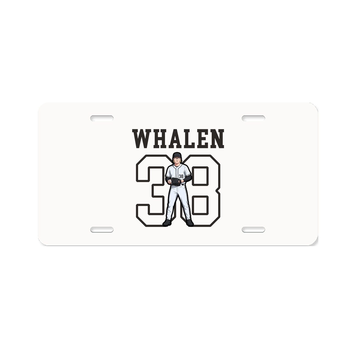 License Plate — Shirsey in Classic