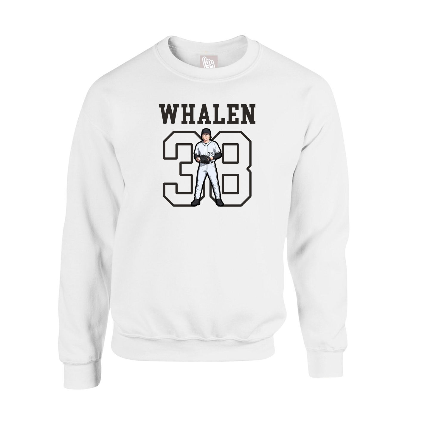 Fleece Crew — Shirsey in White