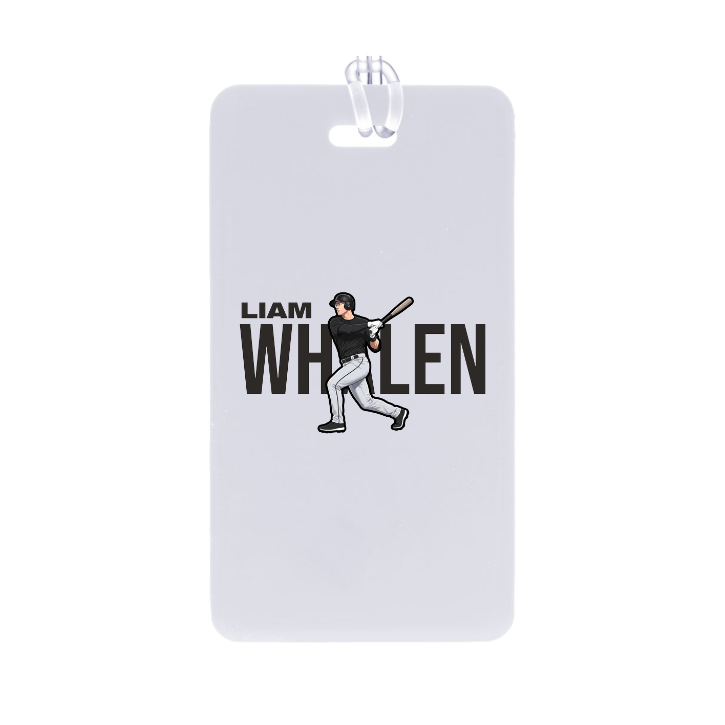 Bag Tag — Player Name in Classic