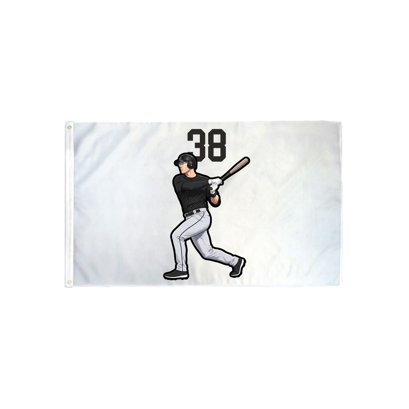 3x5 Flag — Number Top in Classic