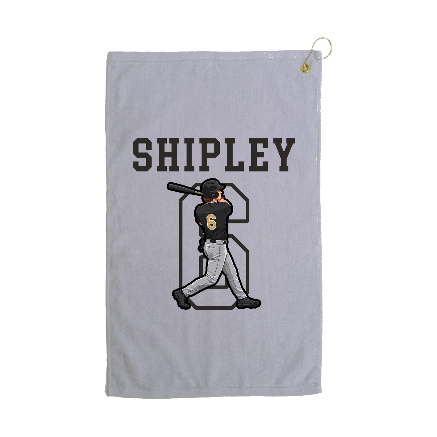 Golf Towel — Shirsey in Grey
