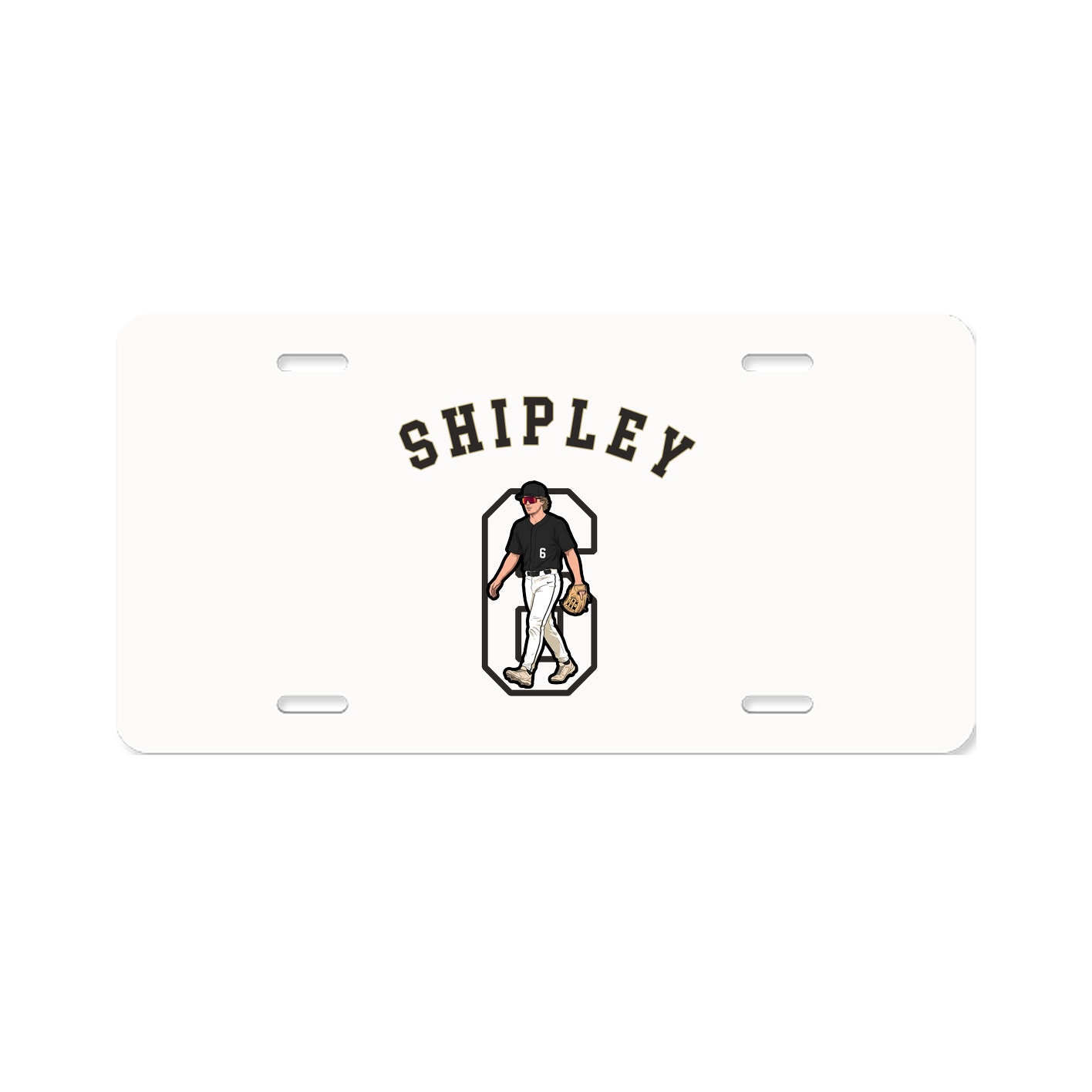 License Plate — Shirsey Arch in Classic