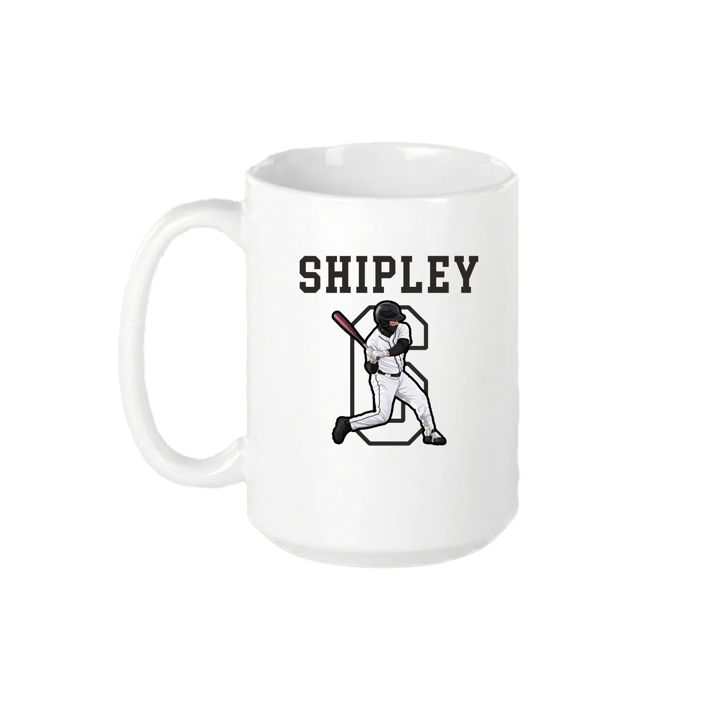 15oz Coffee Mug — Shirsey in White