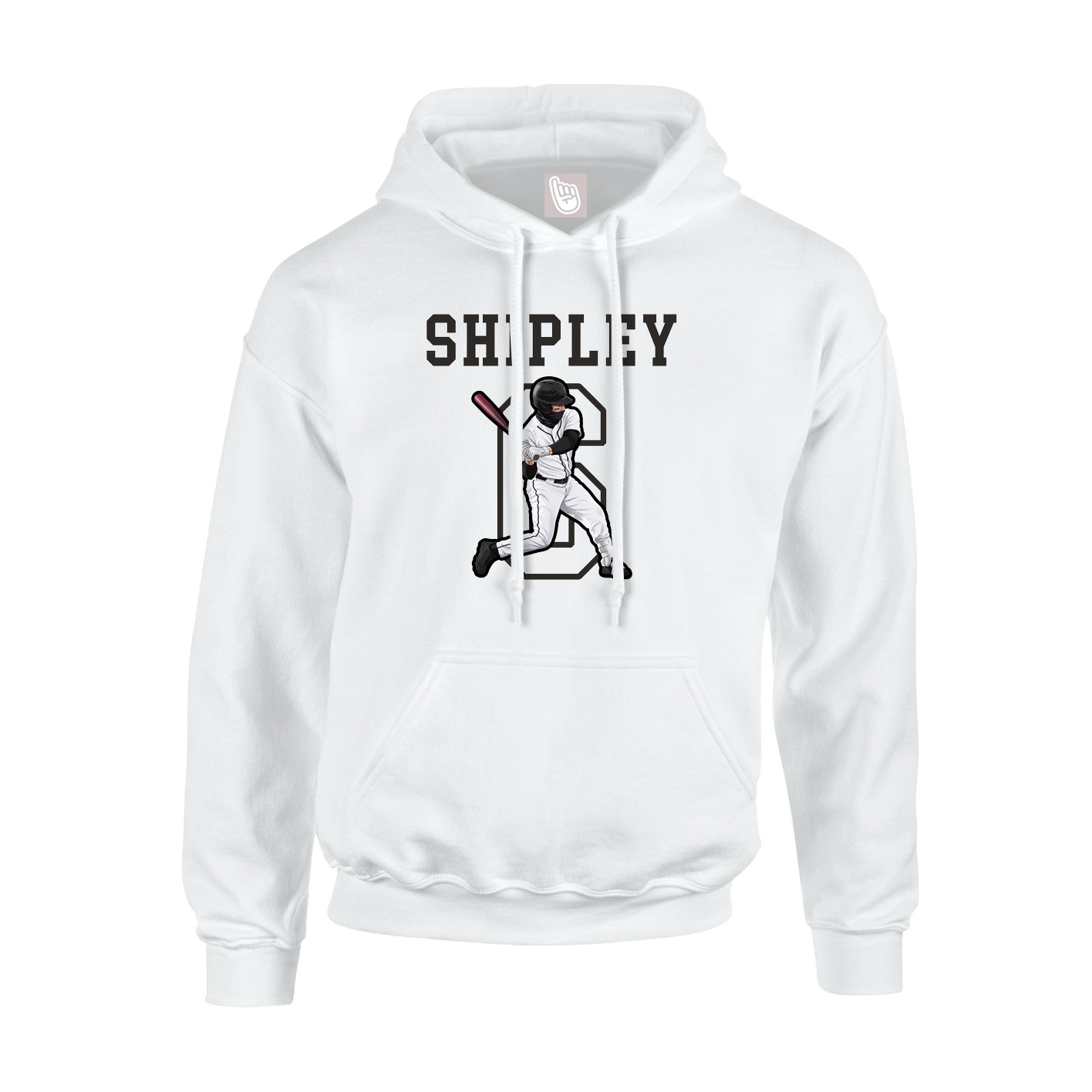 Youth Hoodie — Shirsey in White