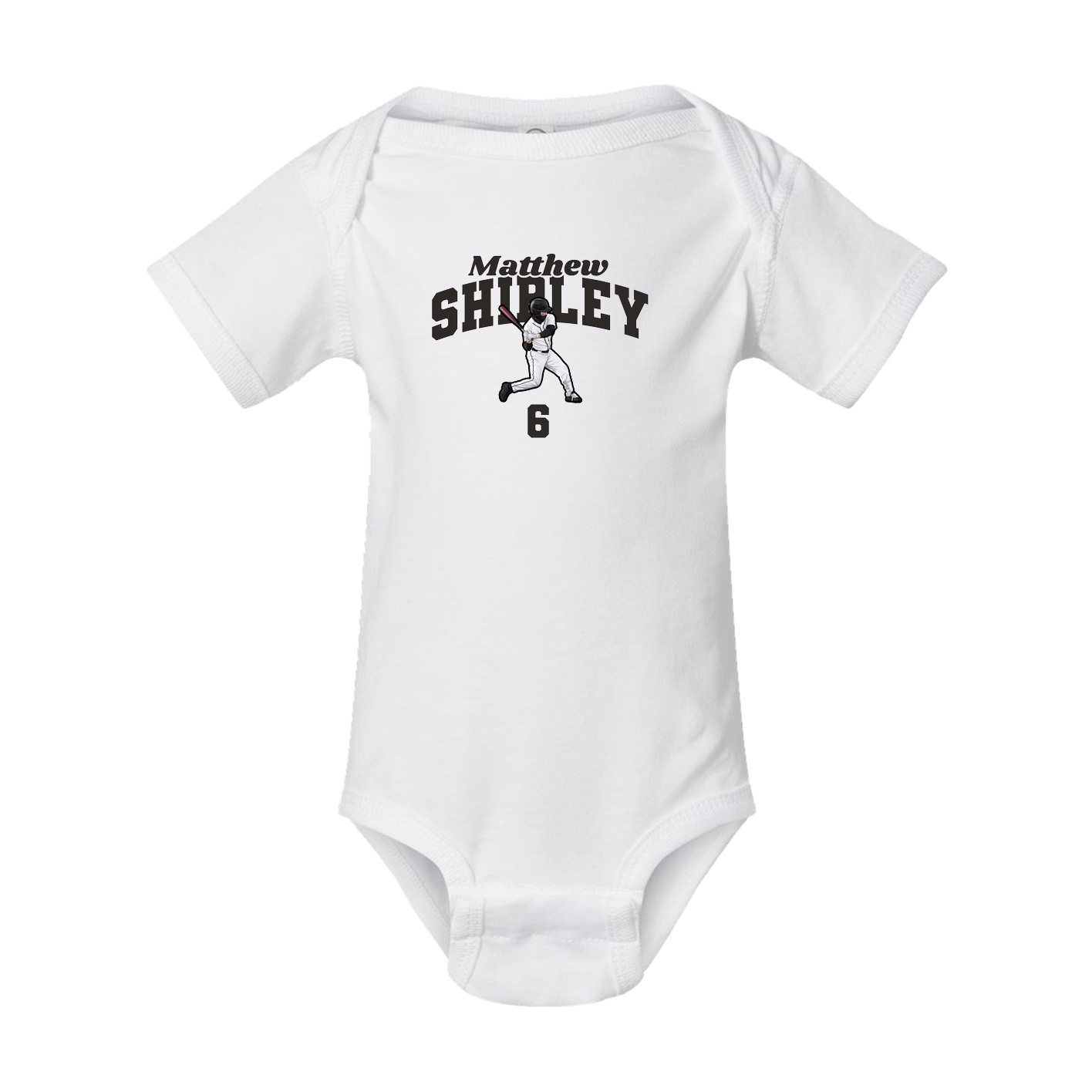Baby Onesie — Signature Arch in White