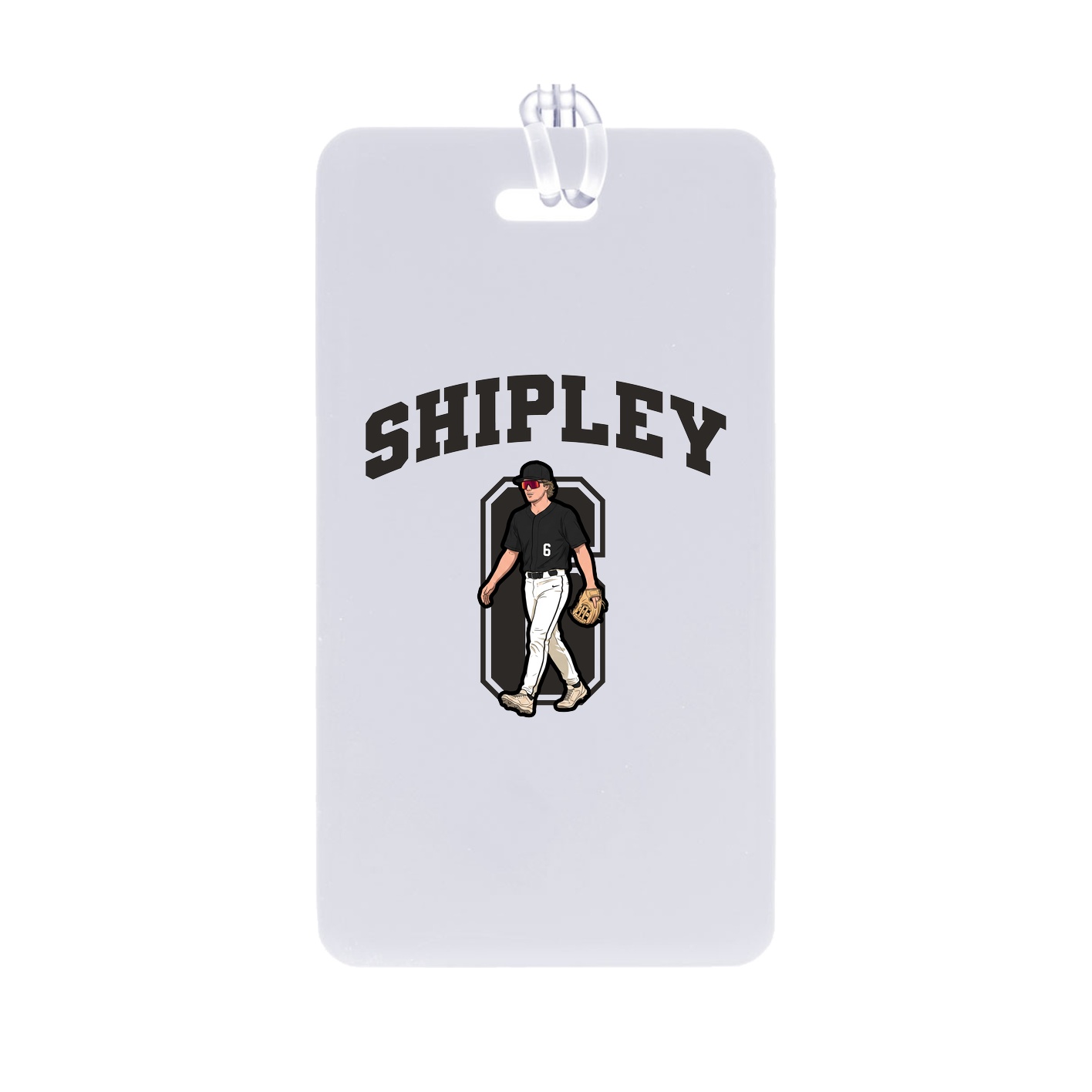 Bag Tag — Number in Classic