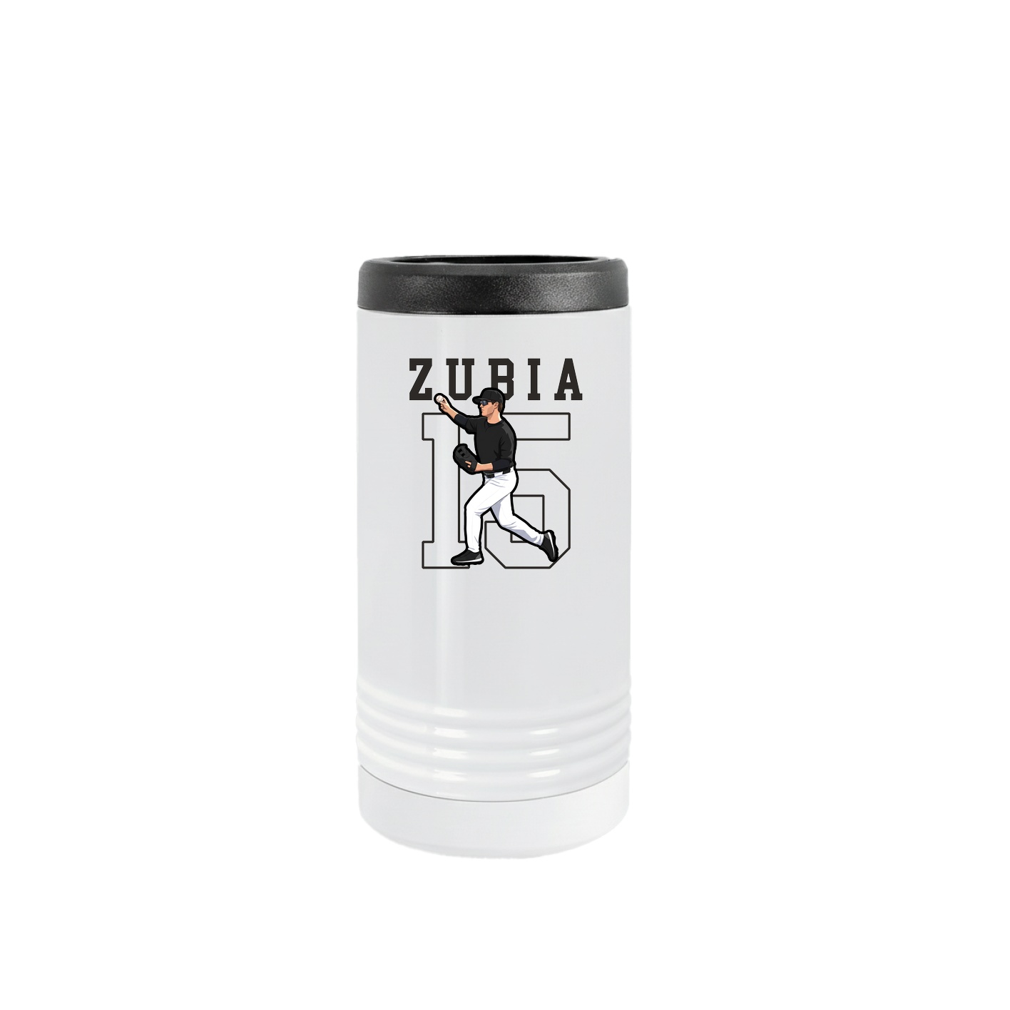 Slim Beverage Holder — Shirsey in White