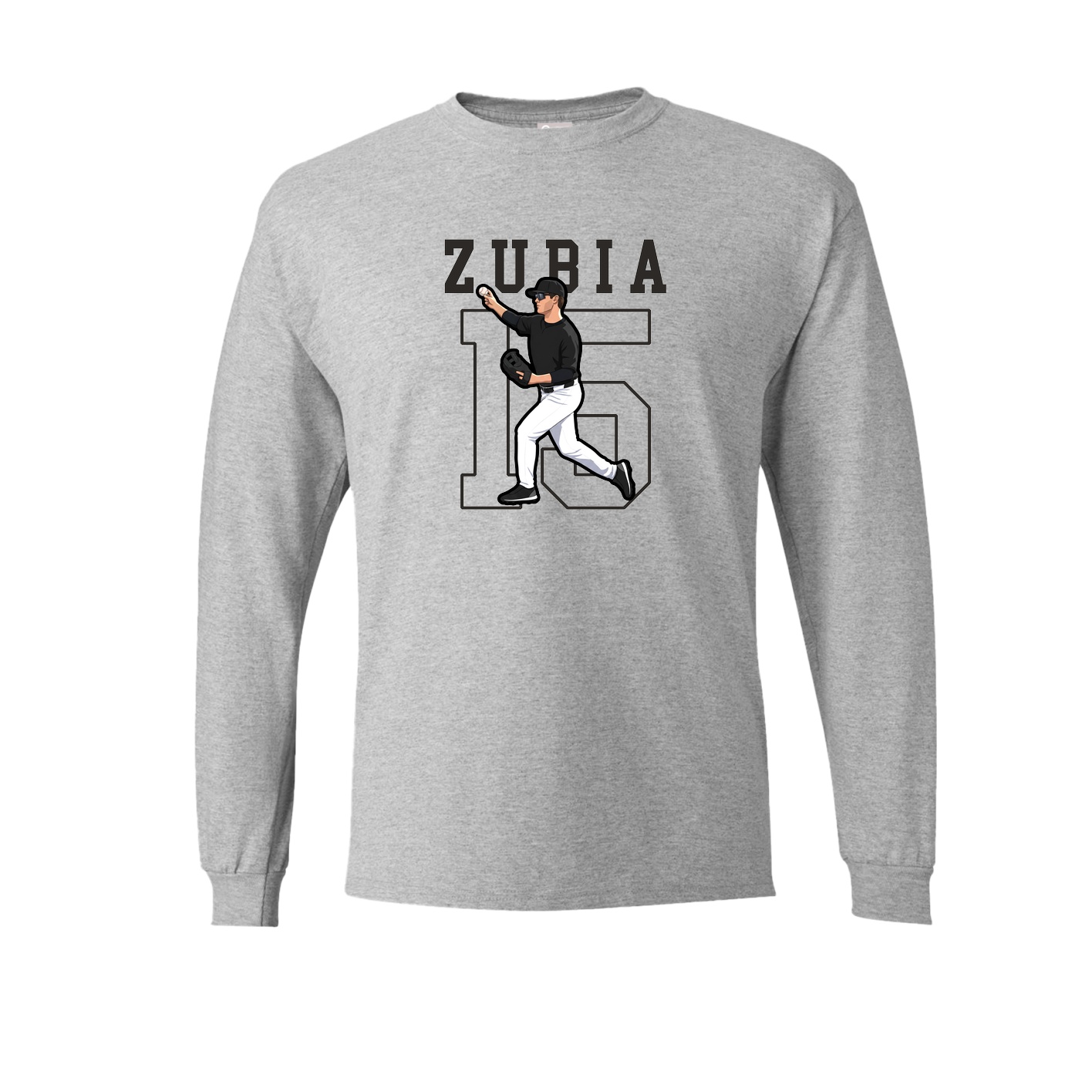 Long Sleeve Tee — Shirsey in Grey