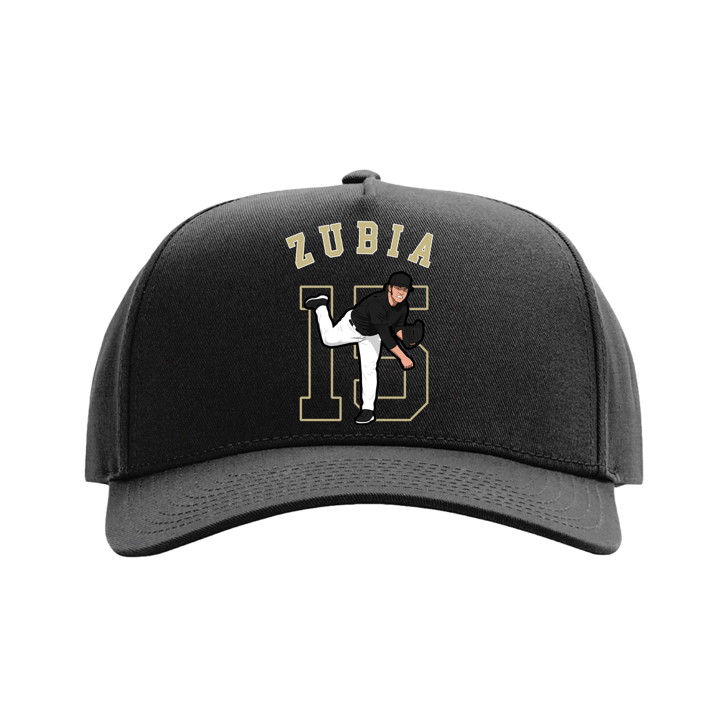 Full Fabric Five-Panel Champ Cap