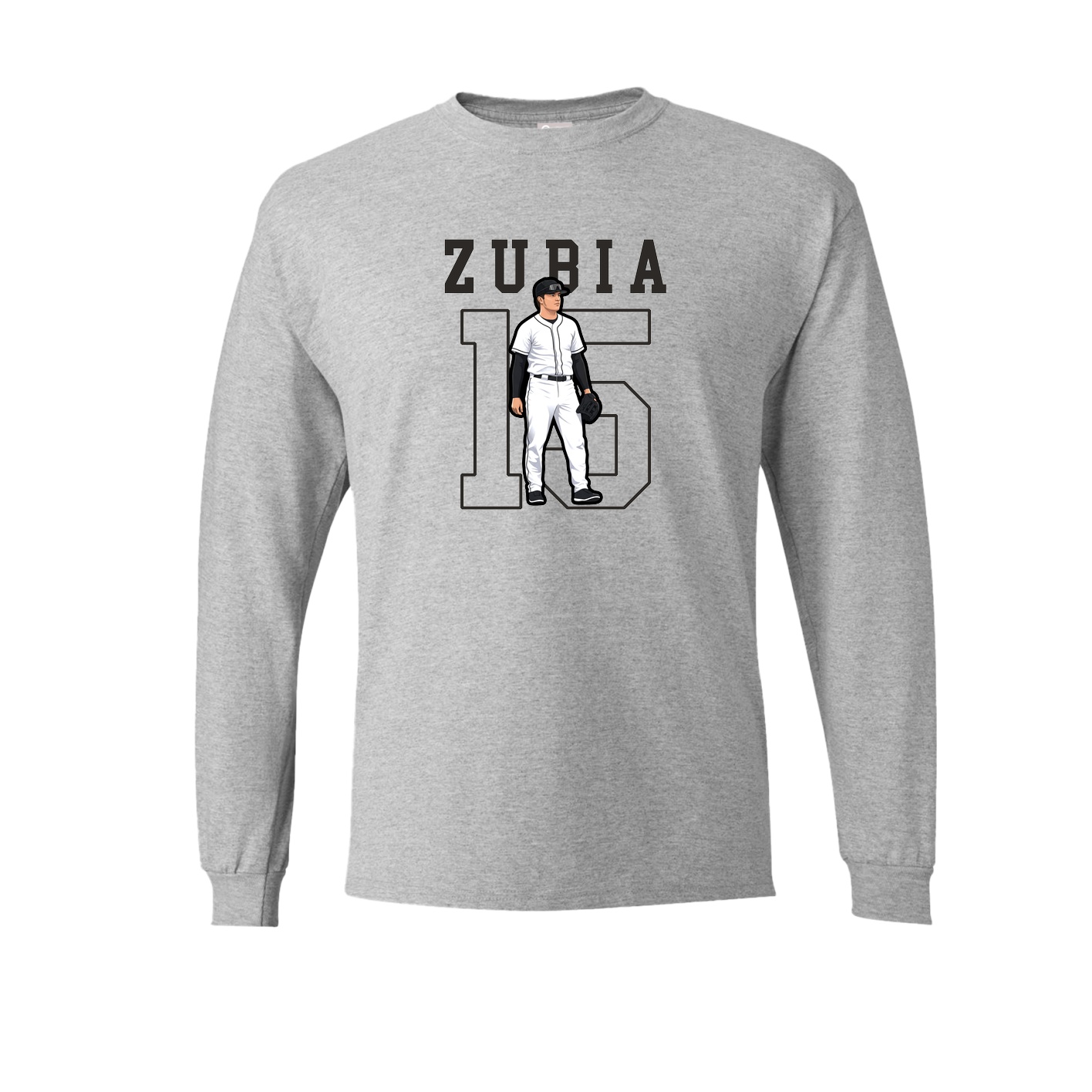 Long Sleeve Tee — Shirsey in Grey