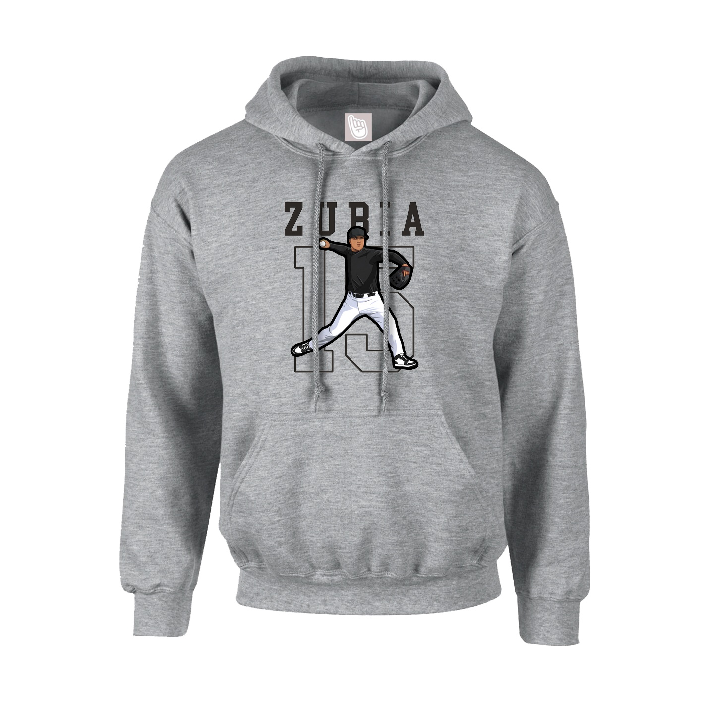 Hoodie — Shirsey in Grey