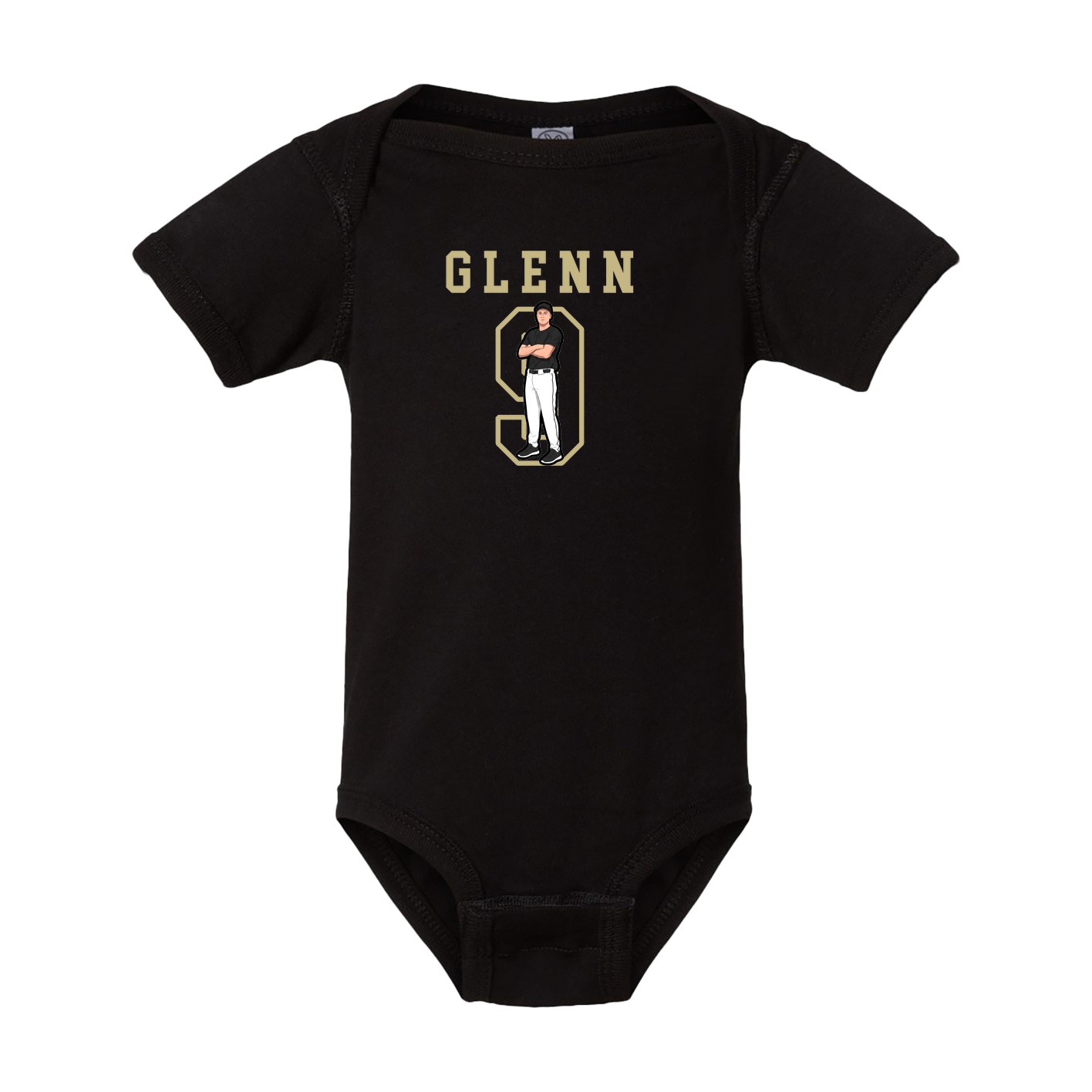 Baby Onesie — Shirsey in Black
