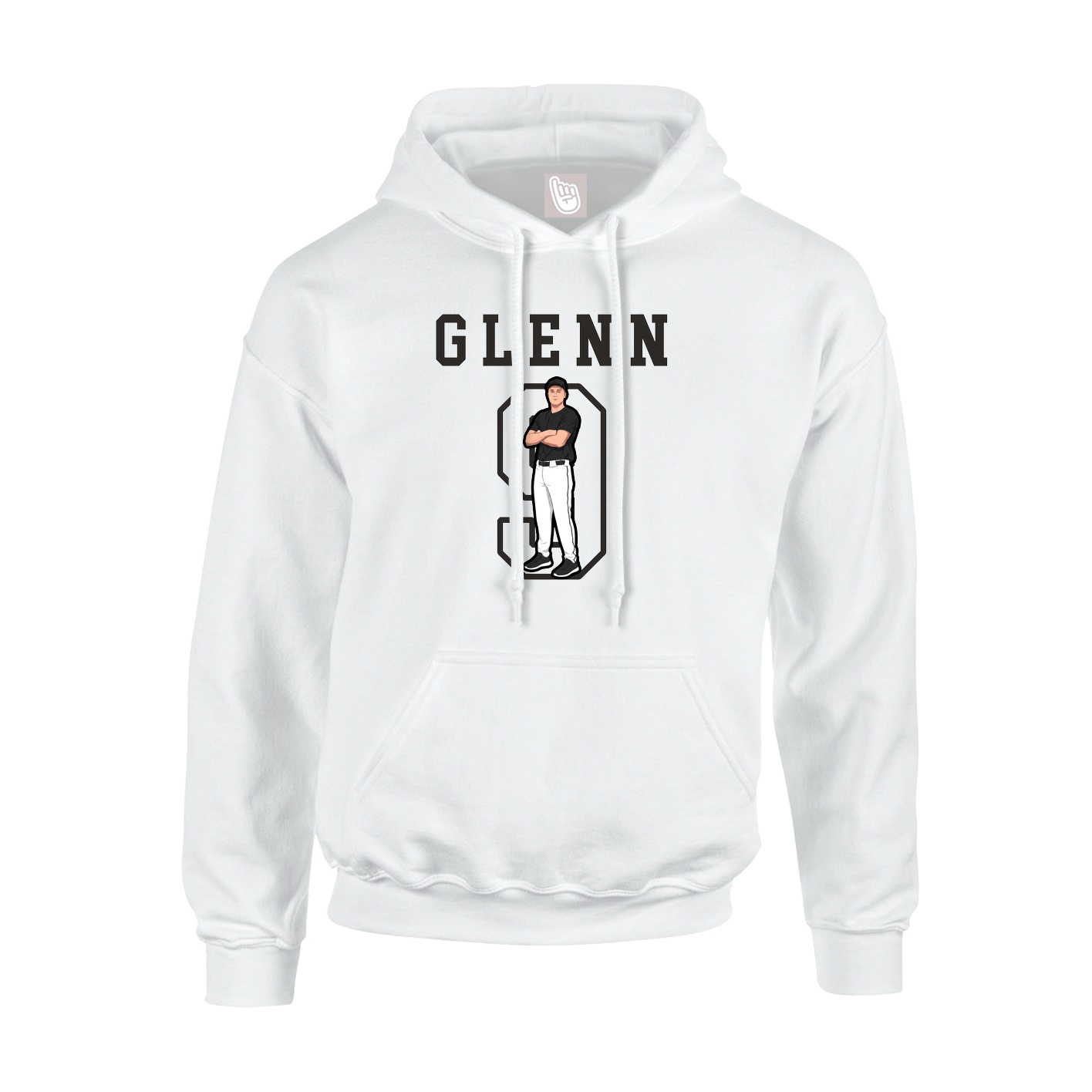 Youth Hoodie — Shirsey in White