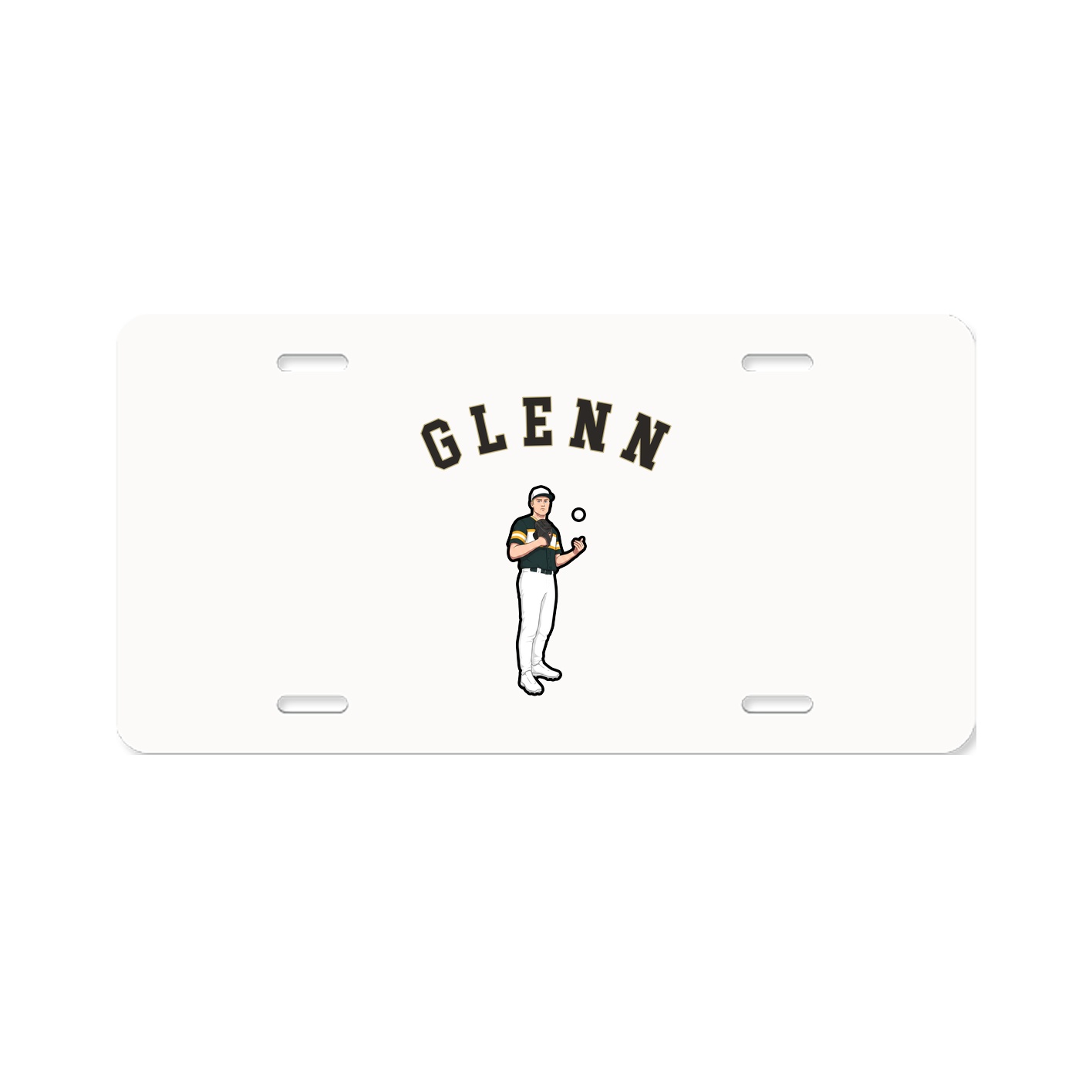 License Plate — Shirsey Arch in Classic