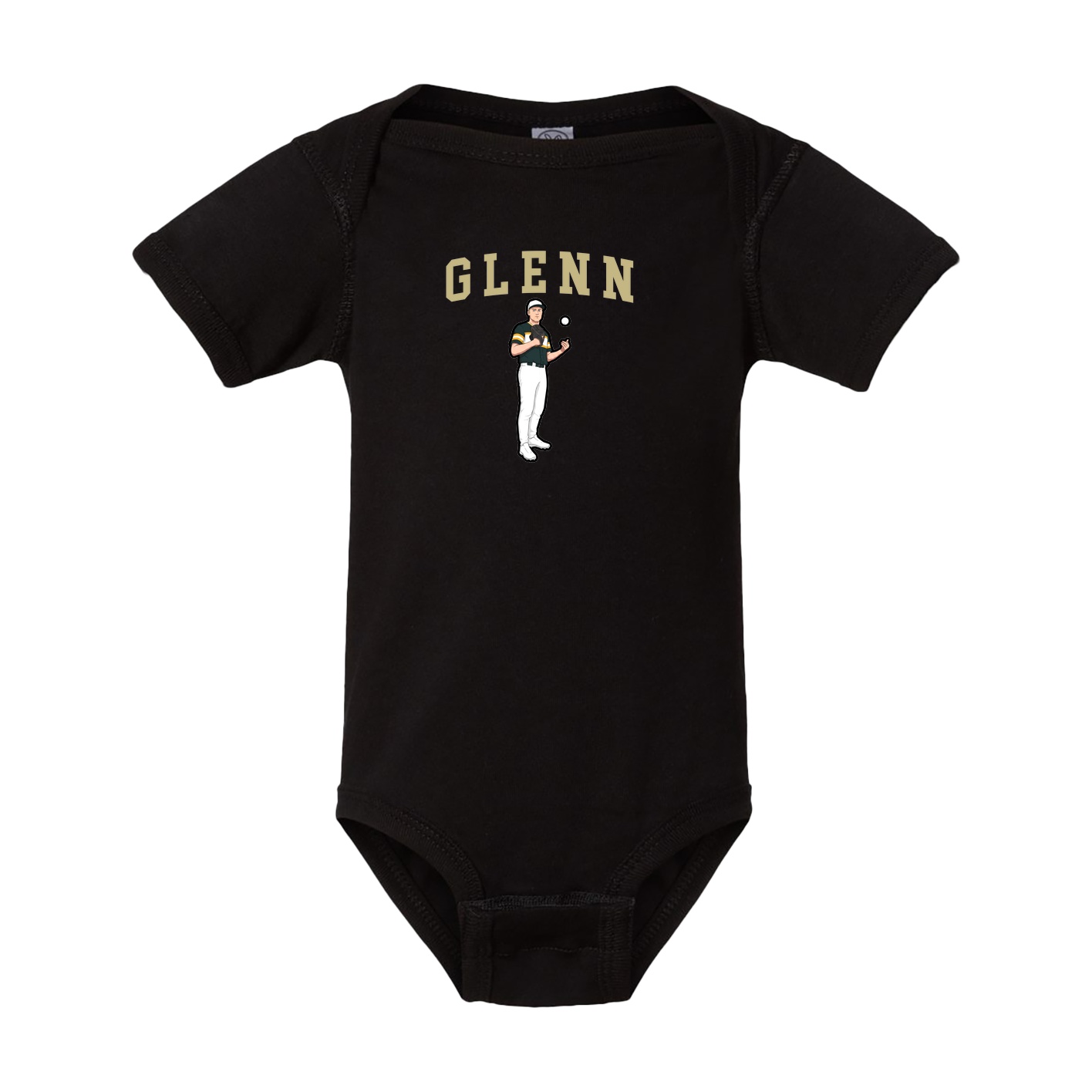 Baby Onesie — Shirsey in Black