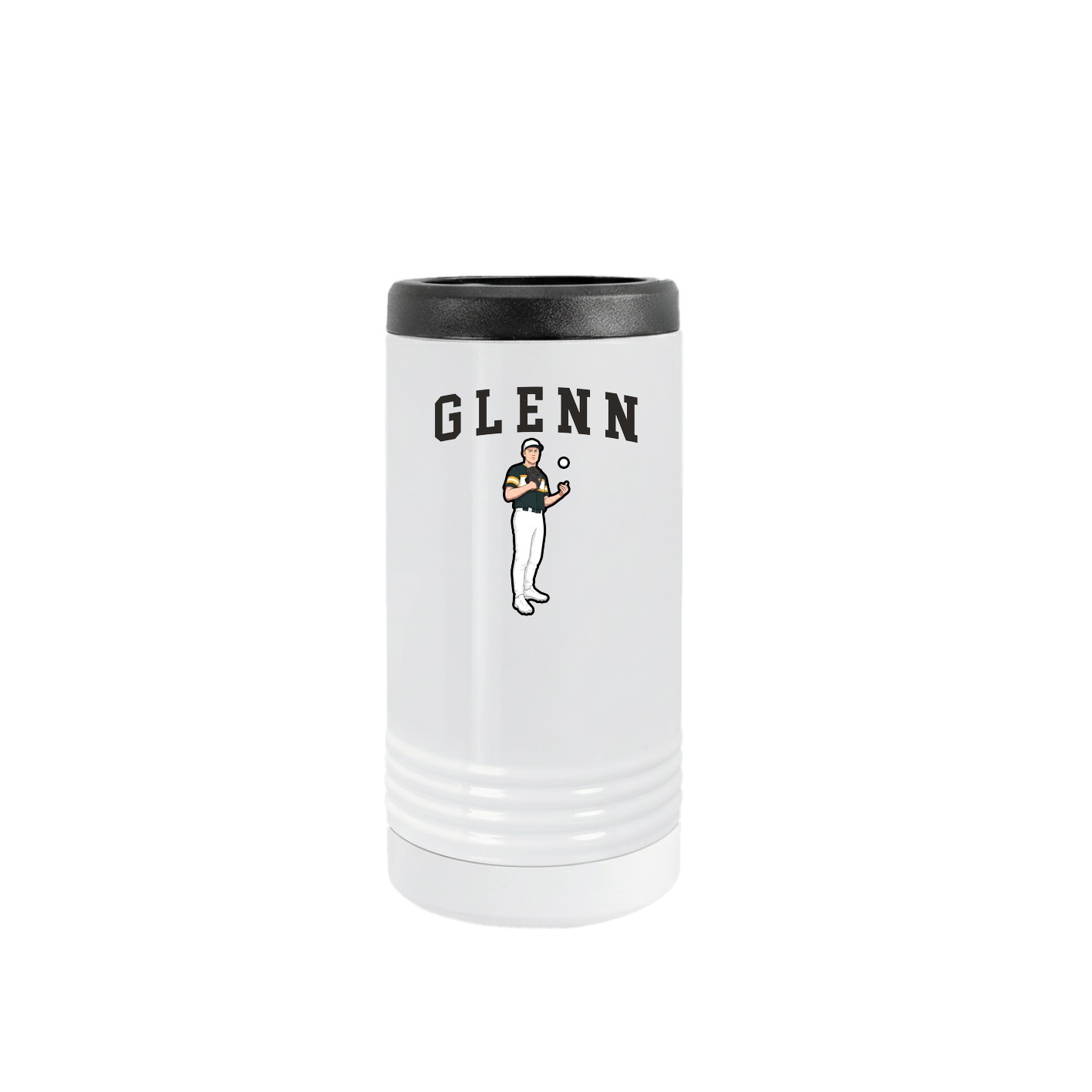 Slim Beverage Holder — Shirsey in White