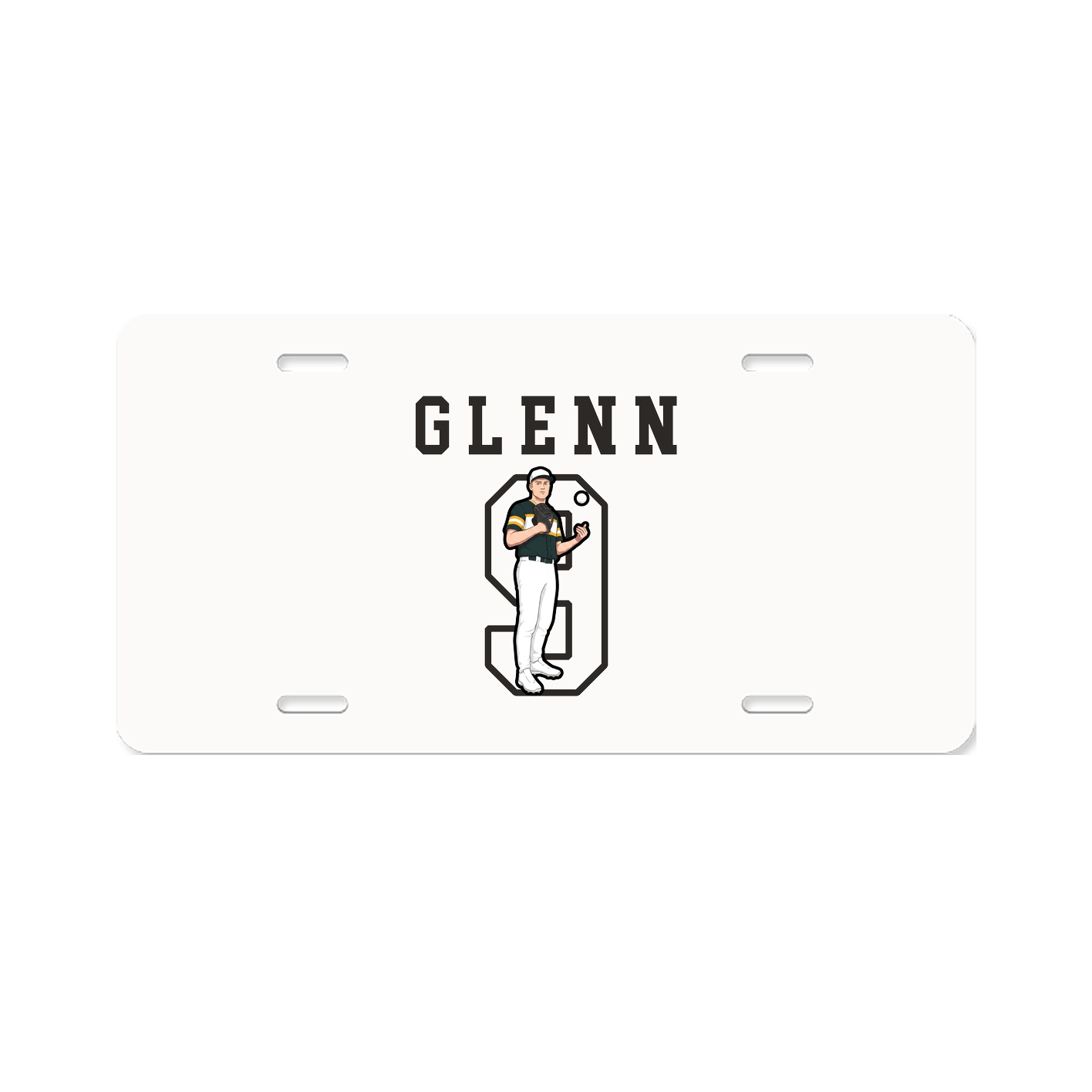 License Plate — Shirsey in Classic