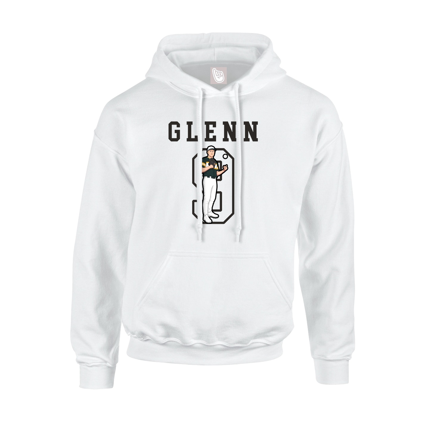 Youth Hoodie — Shirsey in White