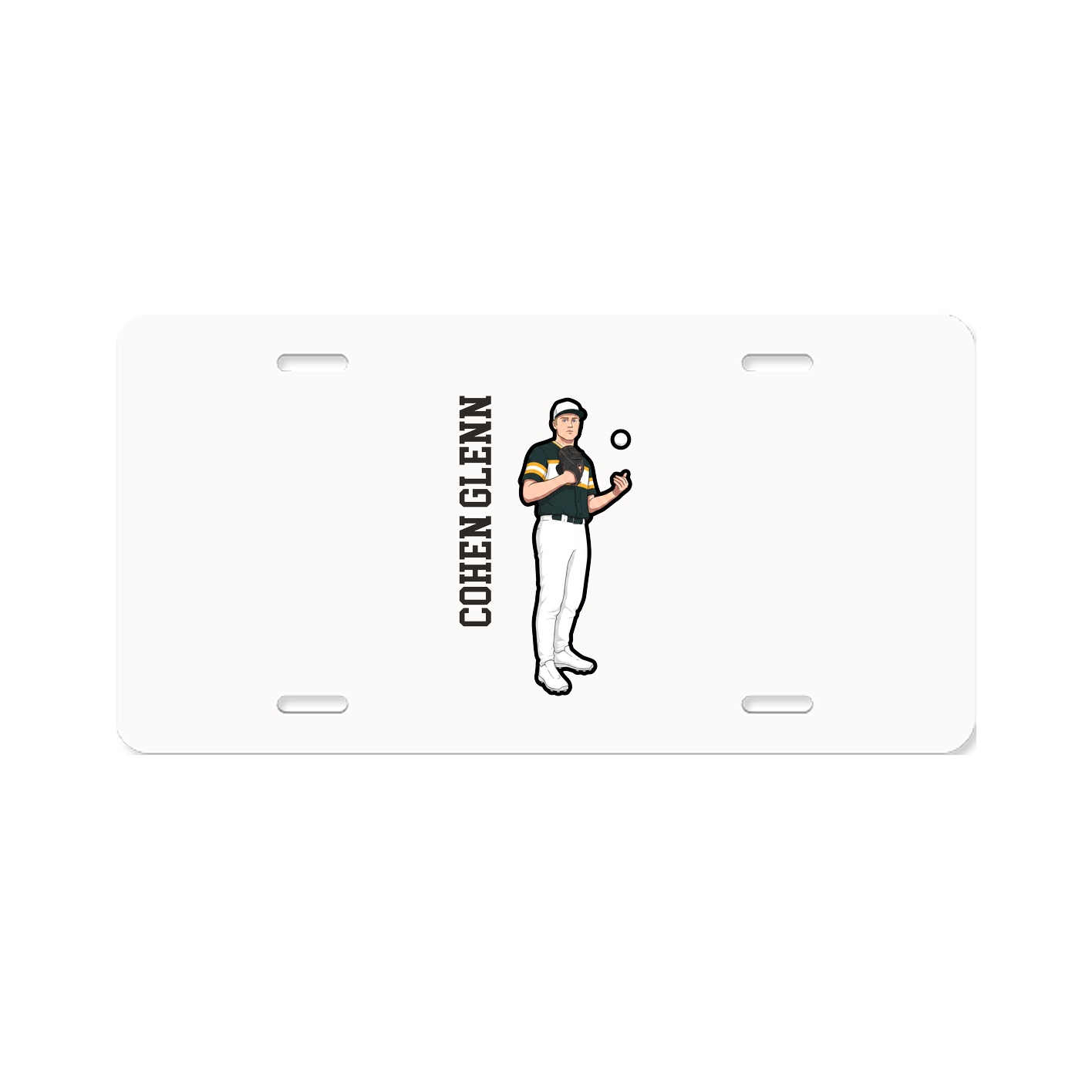 Aluminum License Plate
