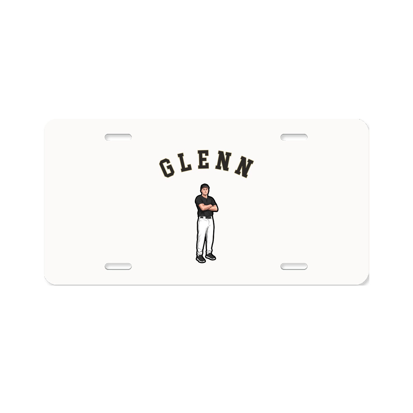 License Plate — Shirsey Arch in Classic
