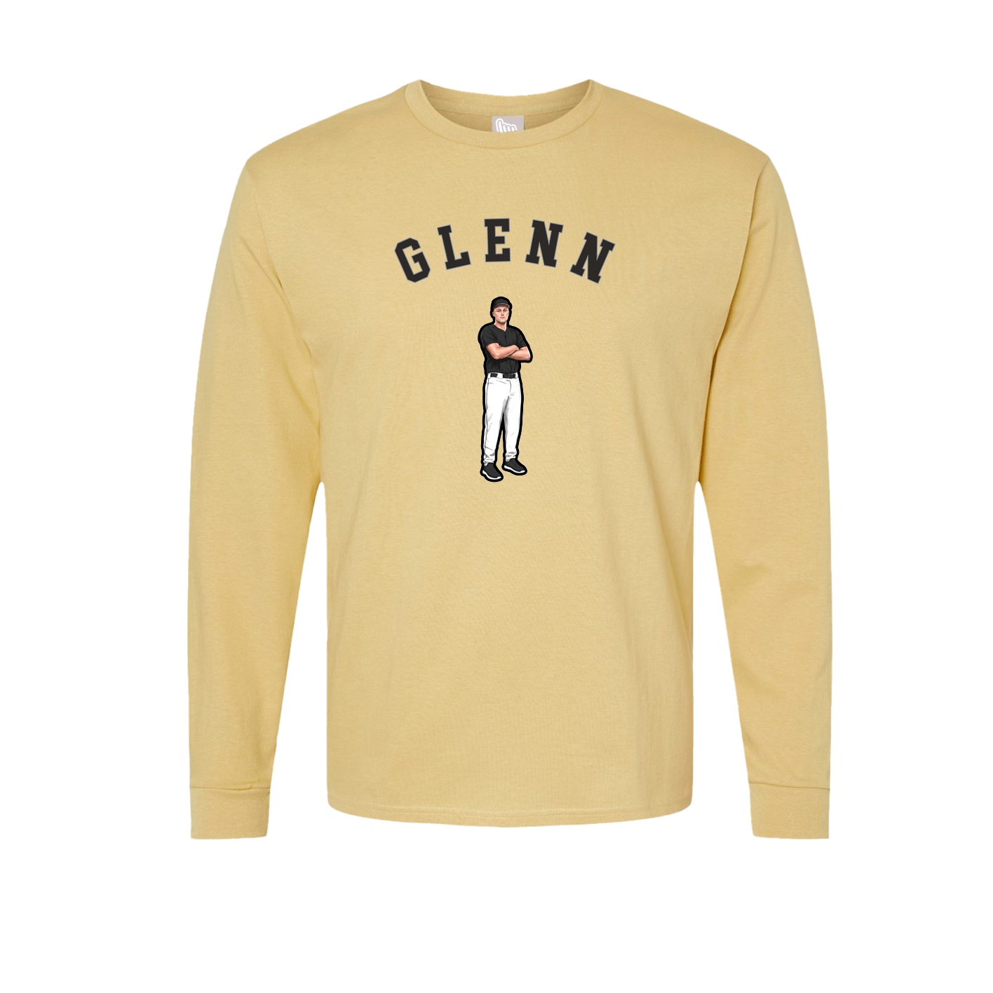 Long Sleeve Tee — Shirsey Arch in Vegas Gold