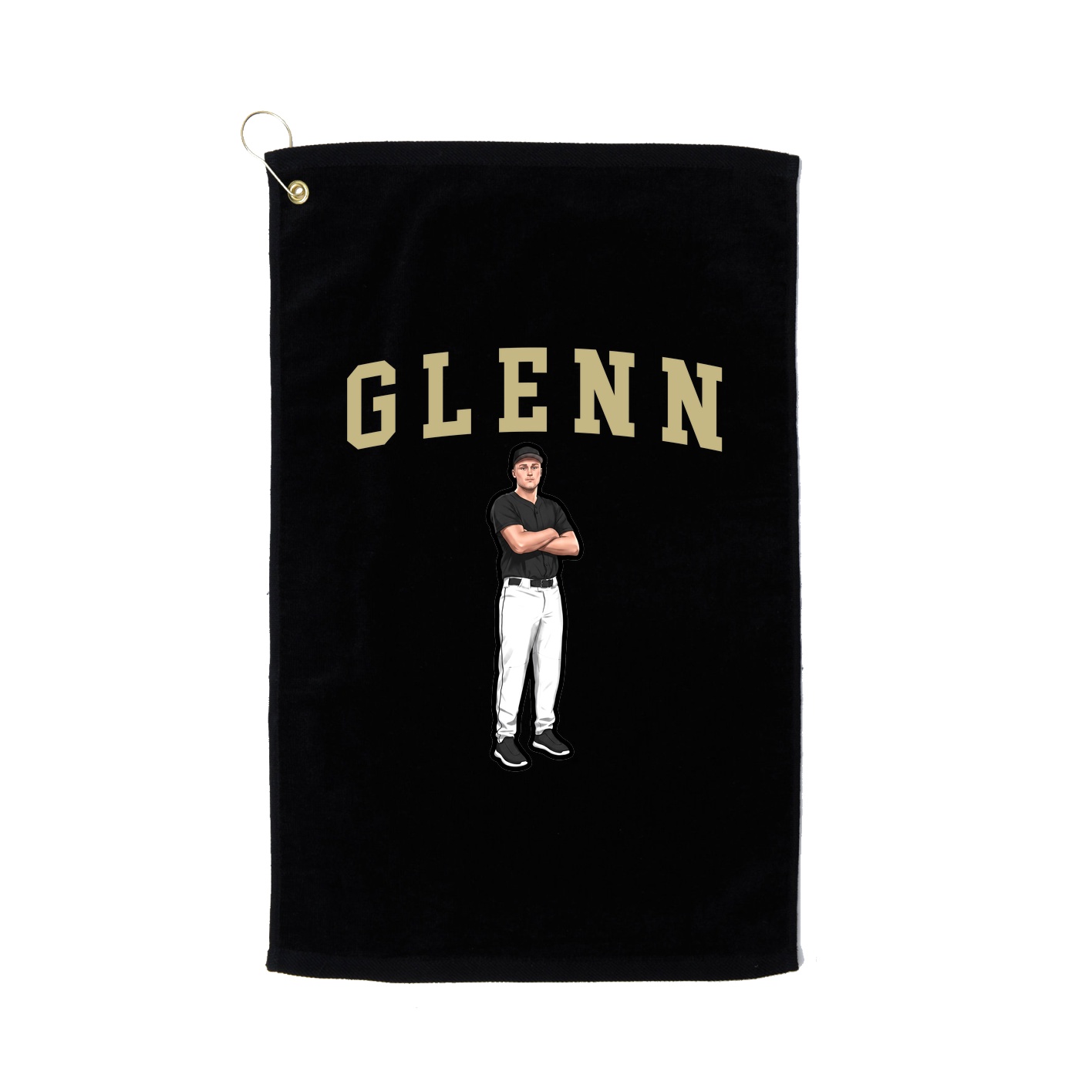 Golf Towel — Shirsey in Black