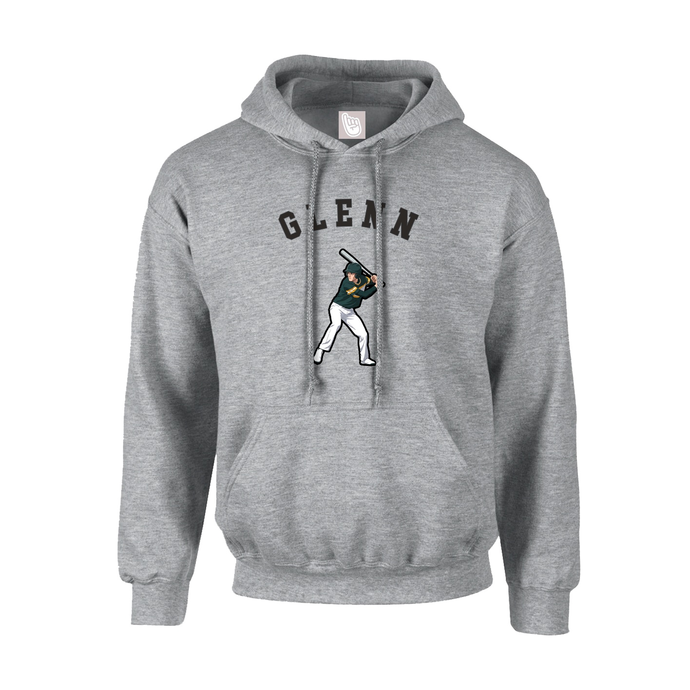 Youth Hoodie — Shirsey Arch in Grey