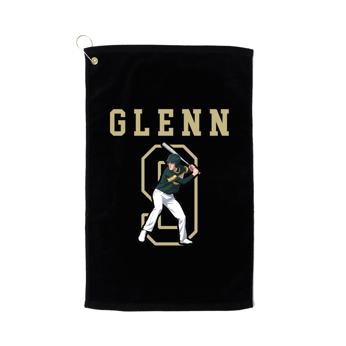 Golf Towel — Shirsey in Black