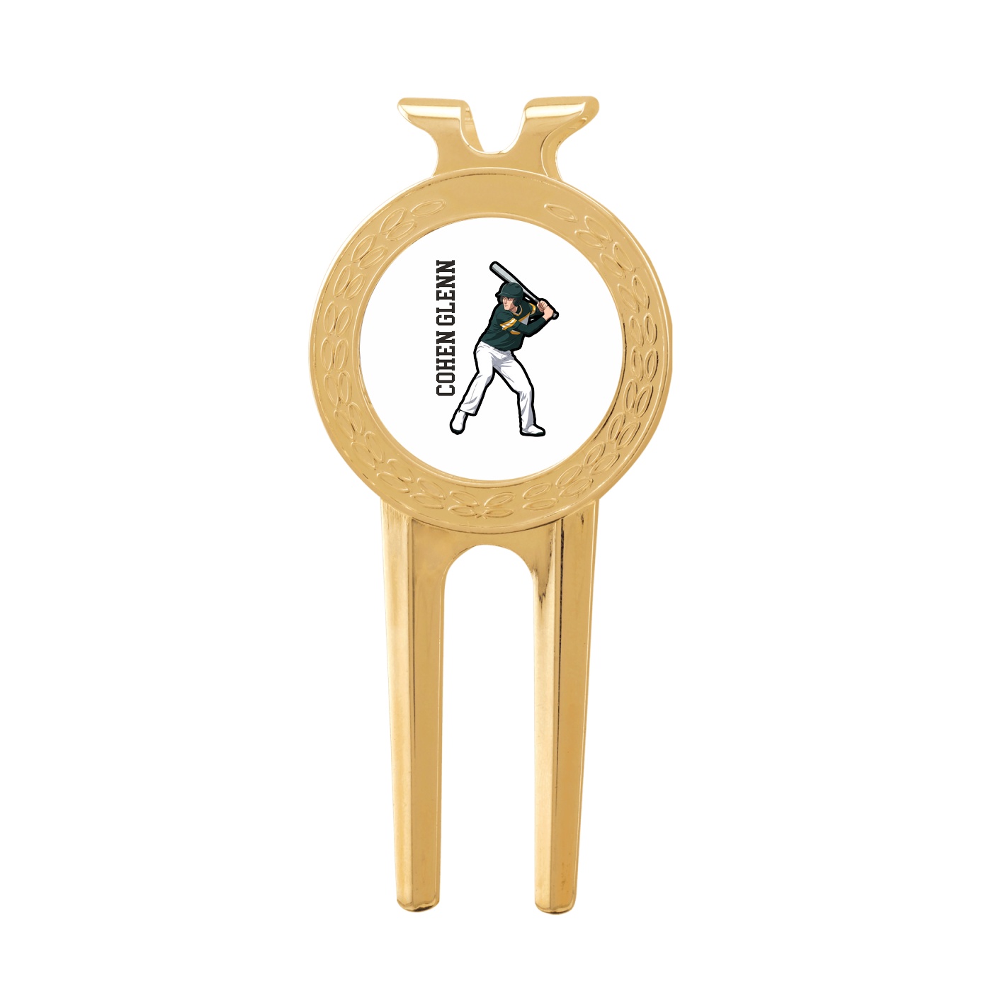 Divot Tool with Ball Marker — Name Vertical in Classic