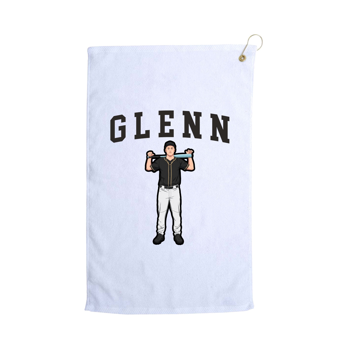 Golf Towel — Shirsey in White