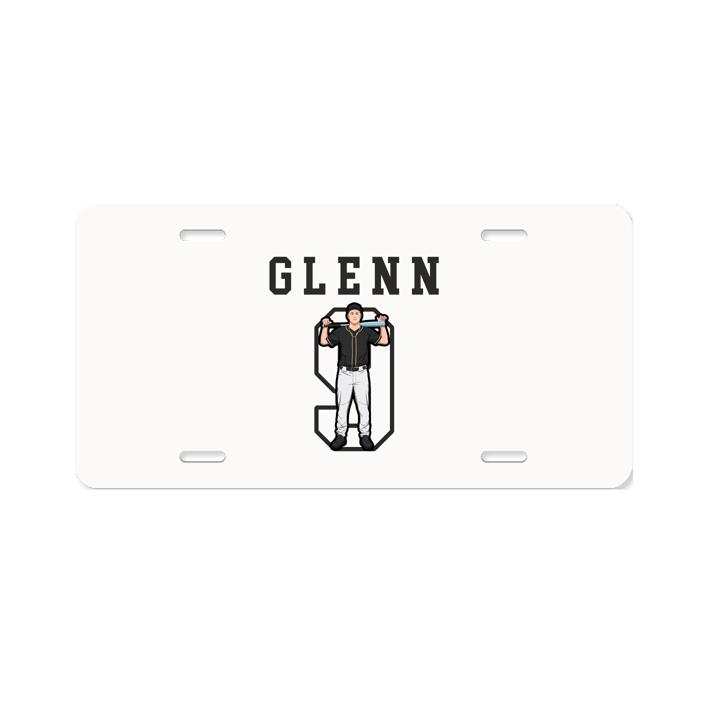 License Plate — Shirsey in Classic