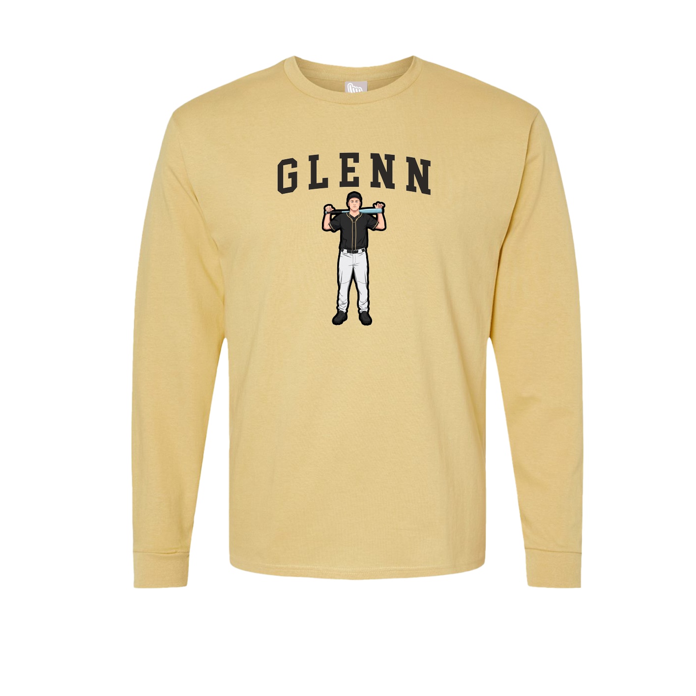 Long Sleeve Tee — Shirsey in Vegas Gold