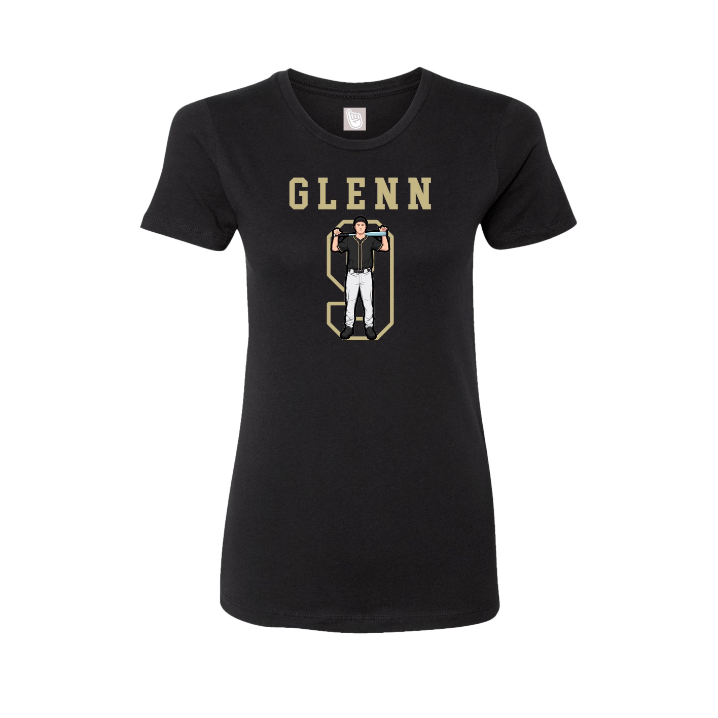 Fitted Women's Tee — Shirsey in Black