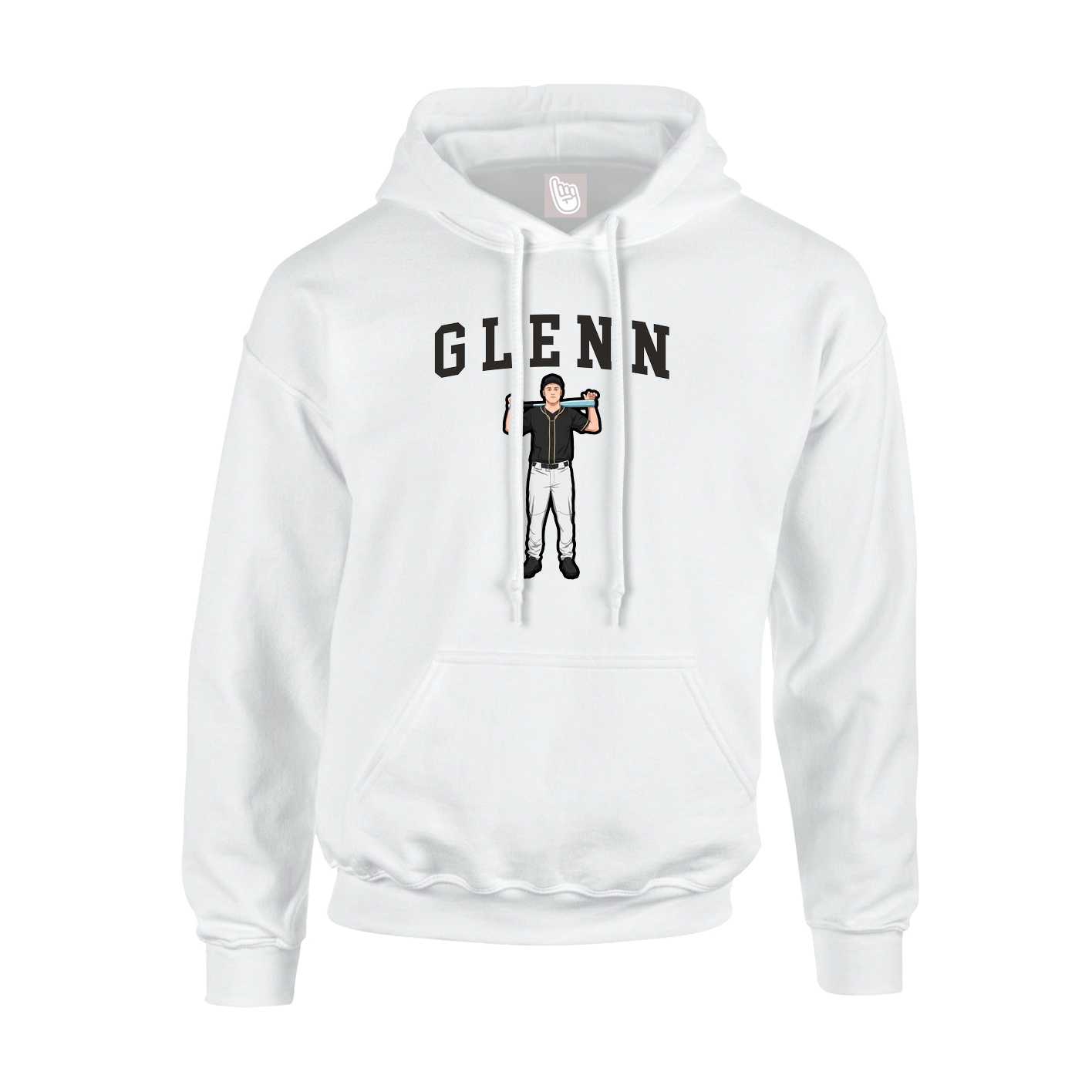 Youth Hoodie — Shirsey in White