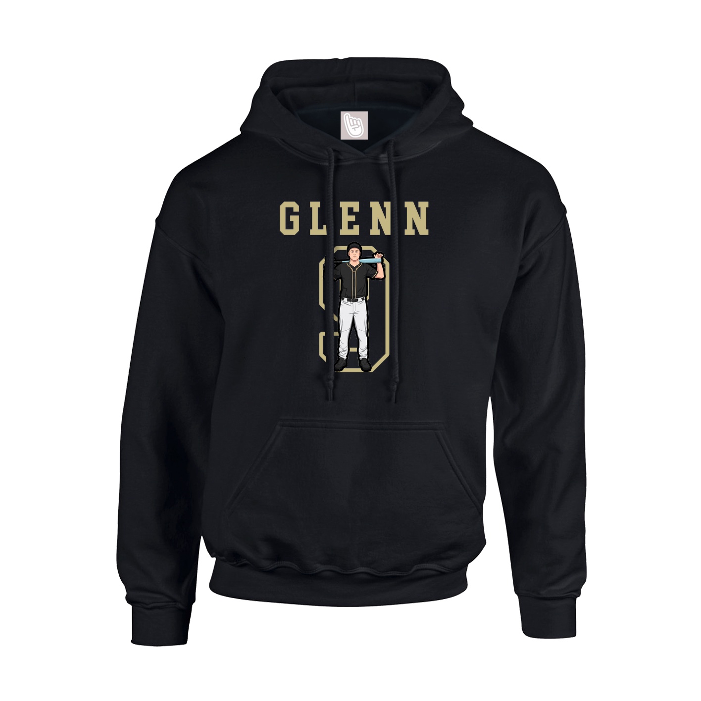 Youth Hoodie — Shirsey in Black