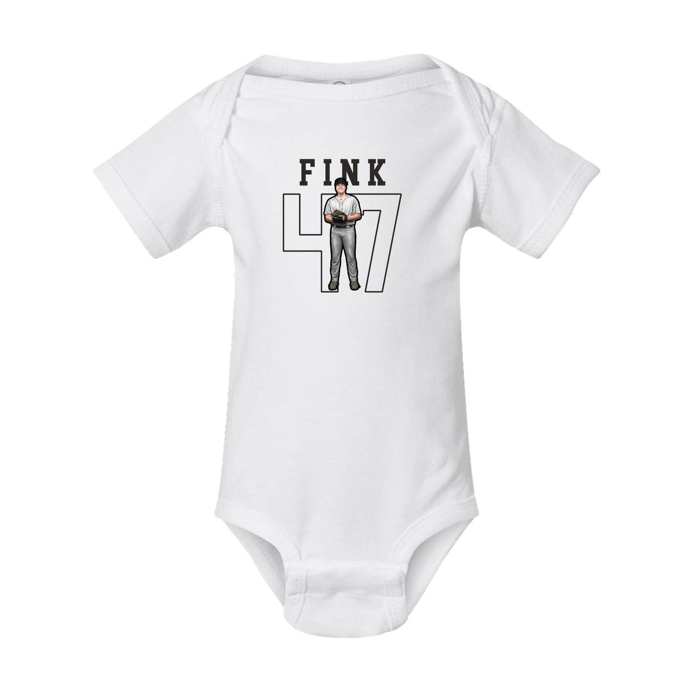 Baby Onesie — Shirsey in White