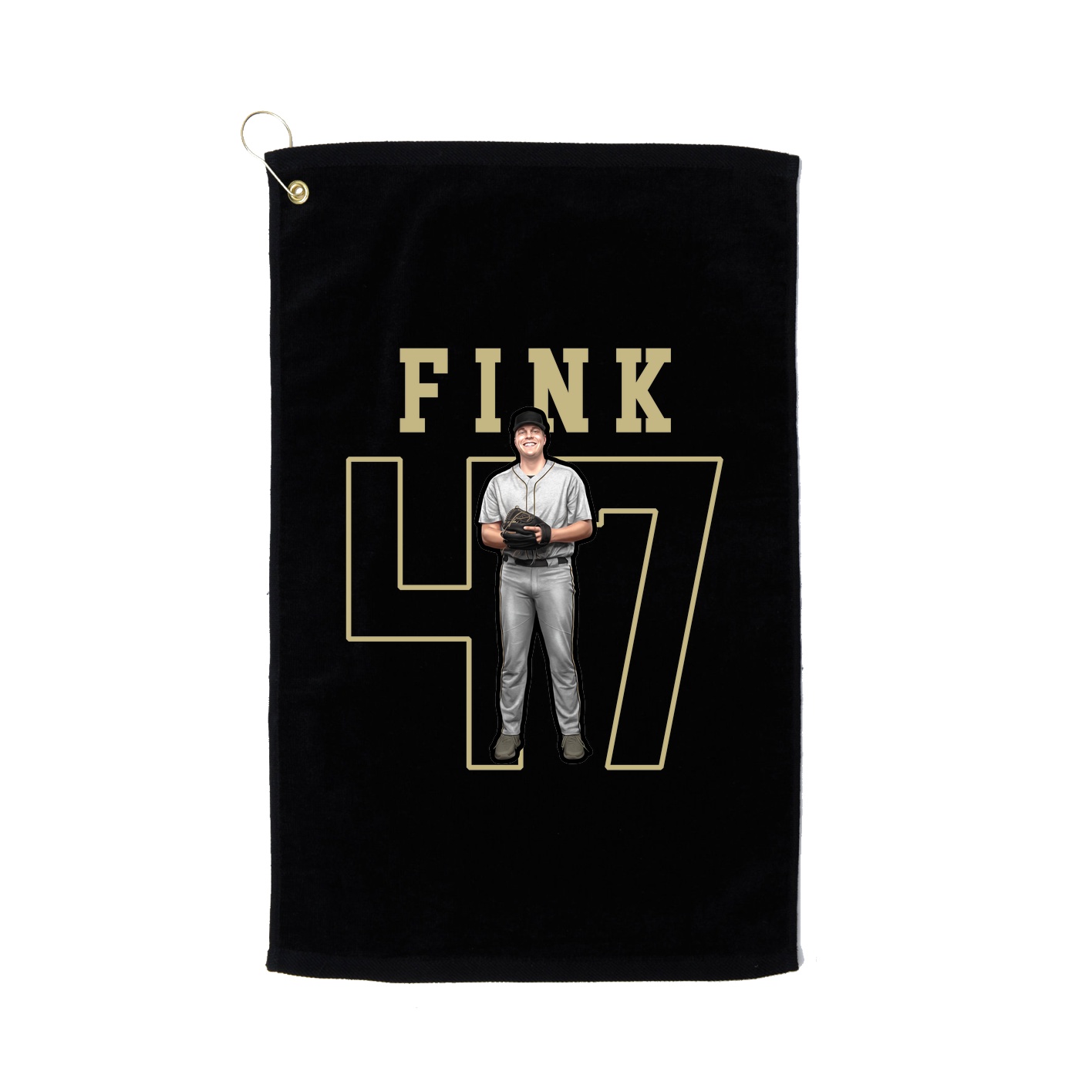 Golf Towel — Shirsey in Black