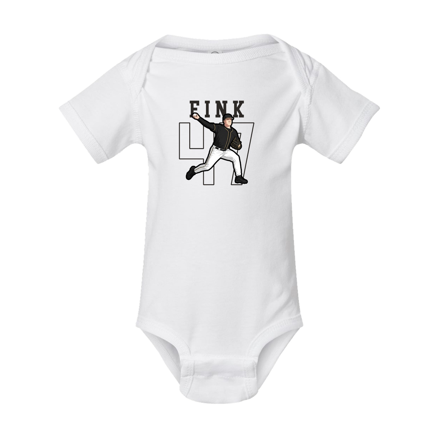 Baby Onesie — Shirsey in White