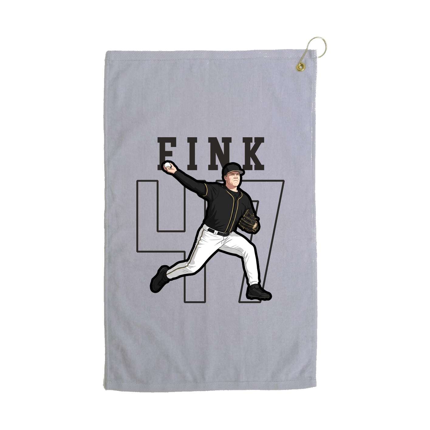 Golf Towel — Shirsey in Grey